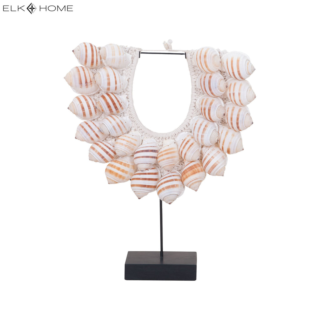 Bonnet Shell Object - Natural