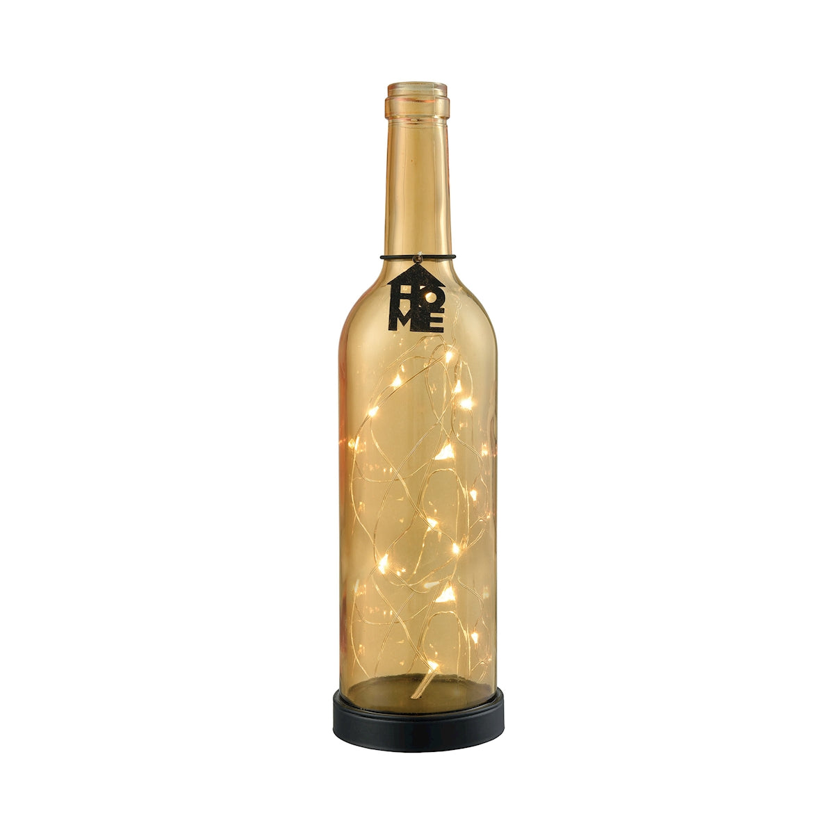 Vineyard Lighting Object - Bottle Light Yellow