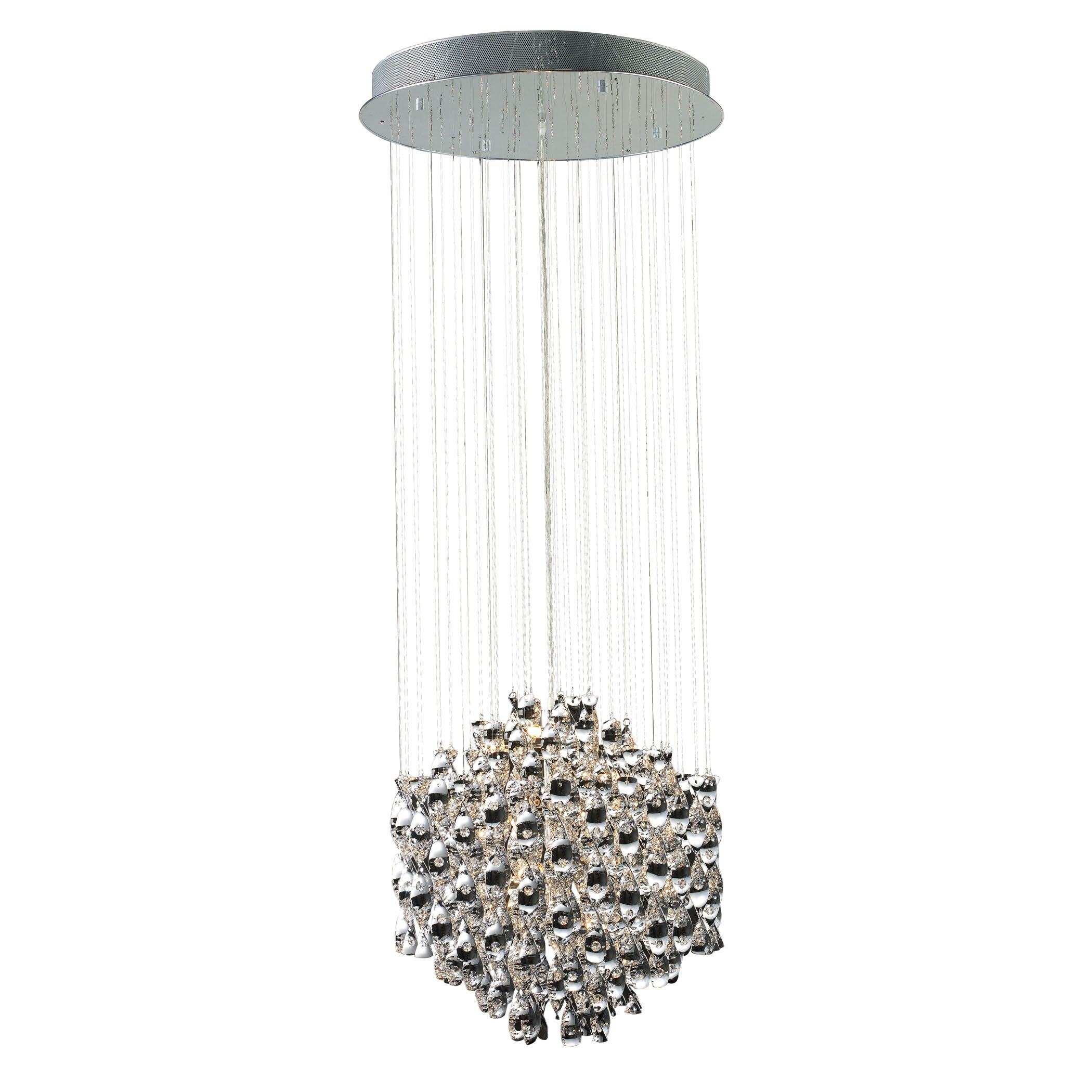 Odyssey 26'' Wide 18-Light Chandelier - Polished Chrome