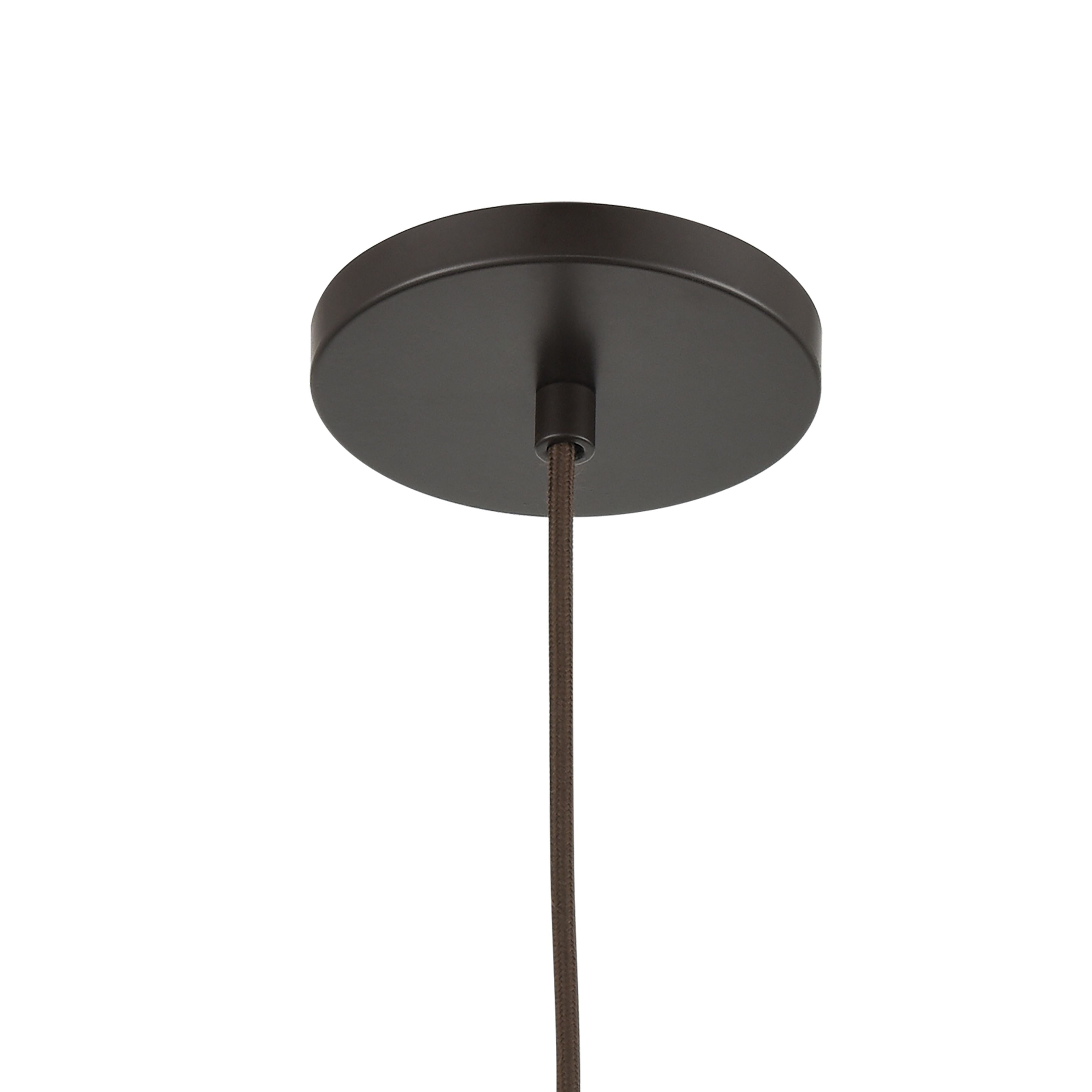 Volus 7'' Wide 1-Light Mini Pendant - Oil Rubbed Bronze
