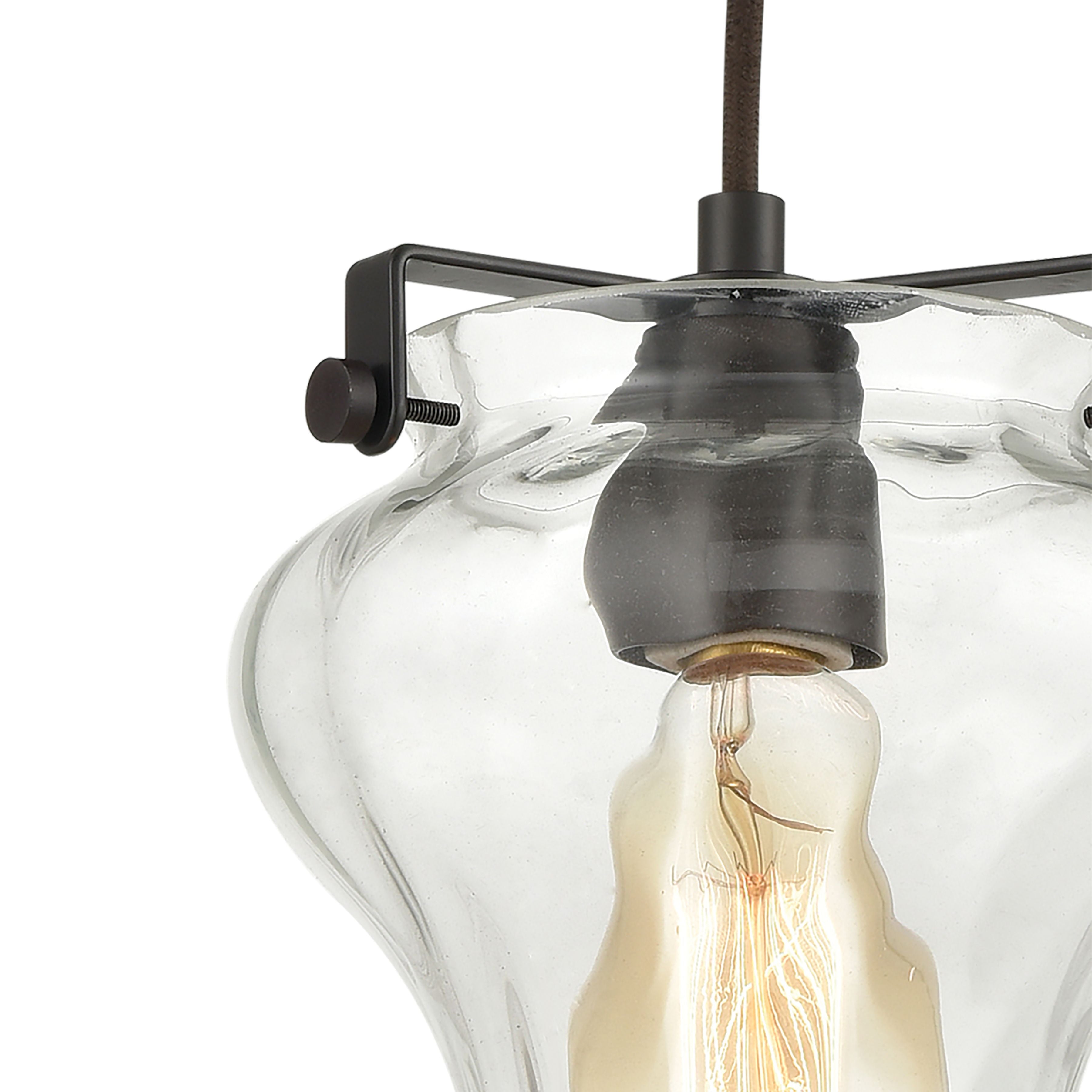 Volus 7'' Wide 1-Light Mini Pendant - Oil Rubbed Bronze