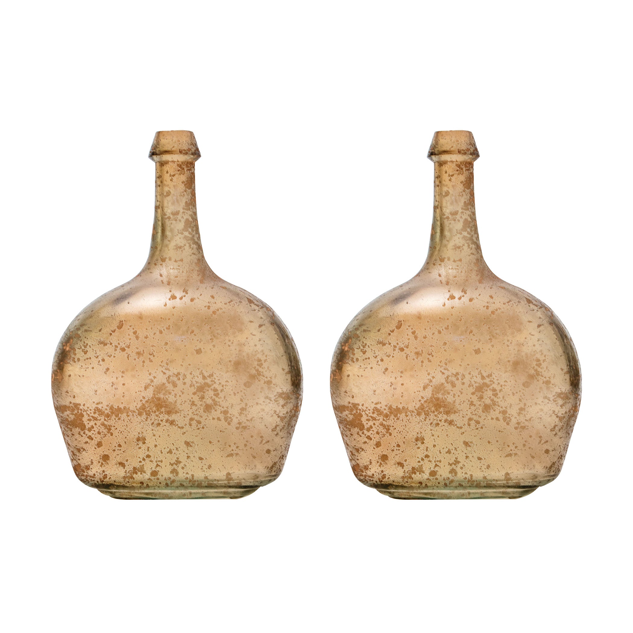 Cyril Bottle- Set of 2 Gold