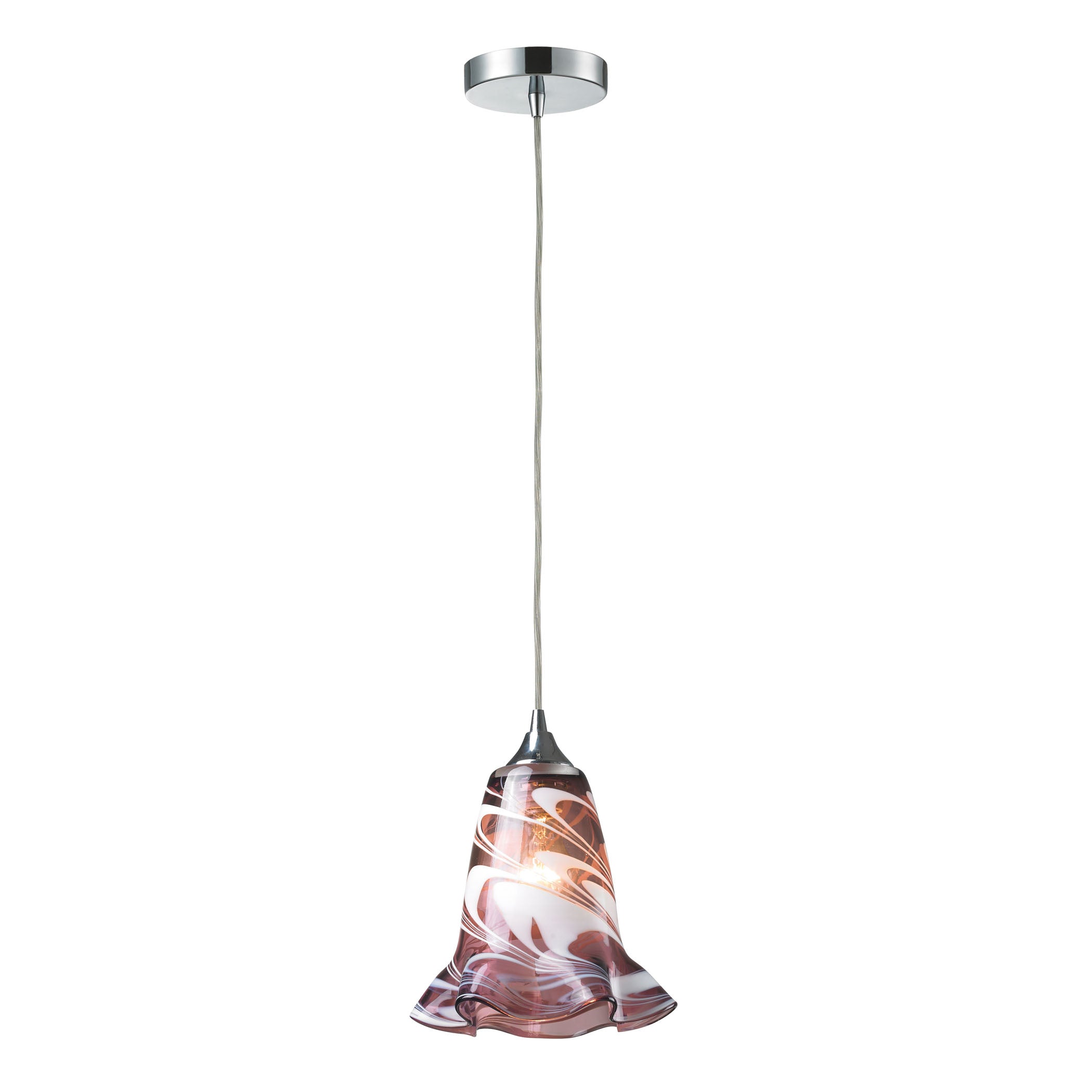 Vestido 9'' Wide 1-Light Mini Pendant - Polished Chrome