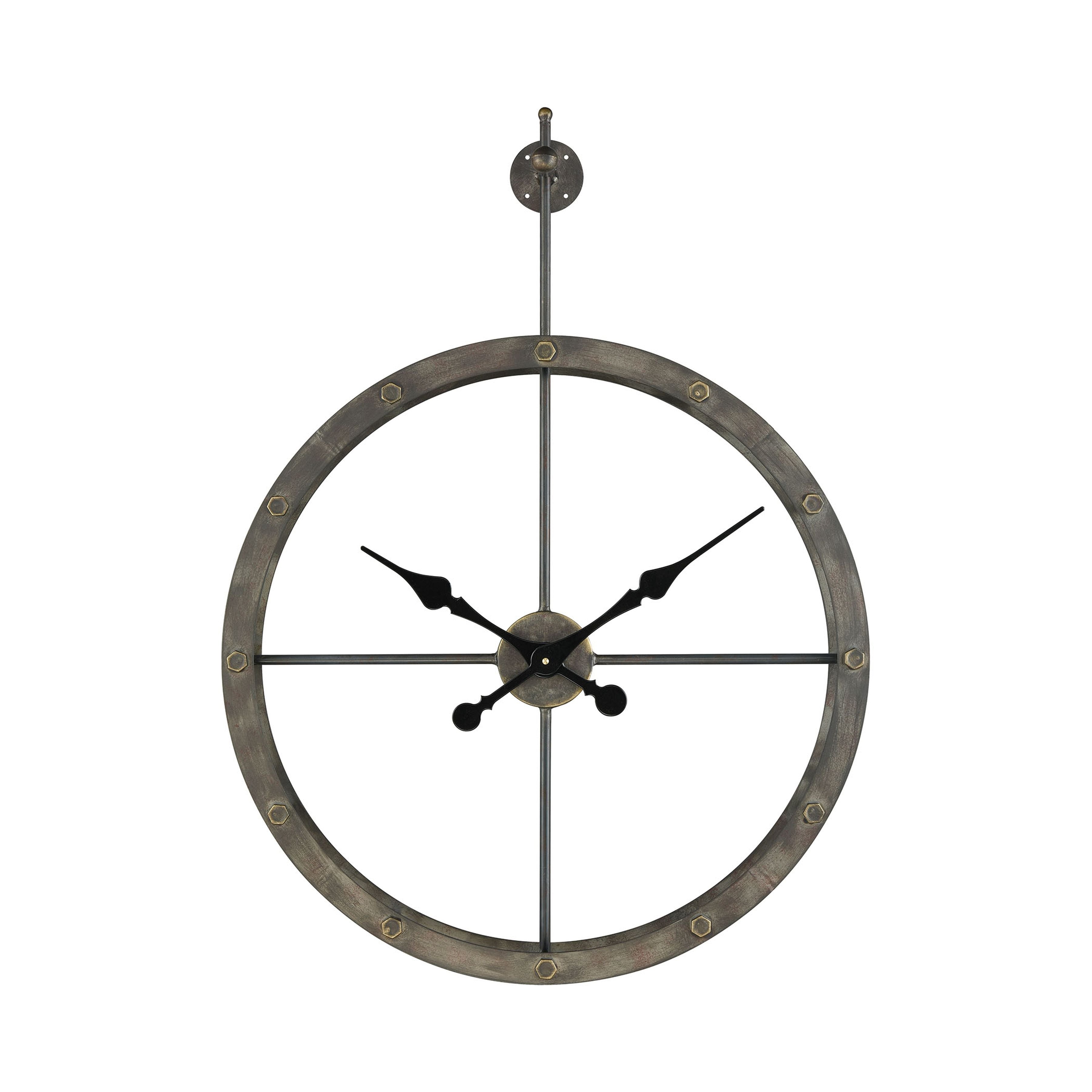Depeche Wall Clock - Gray