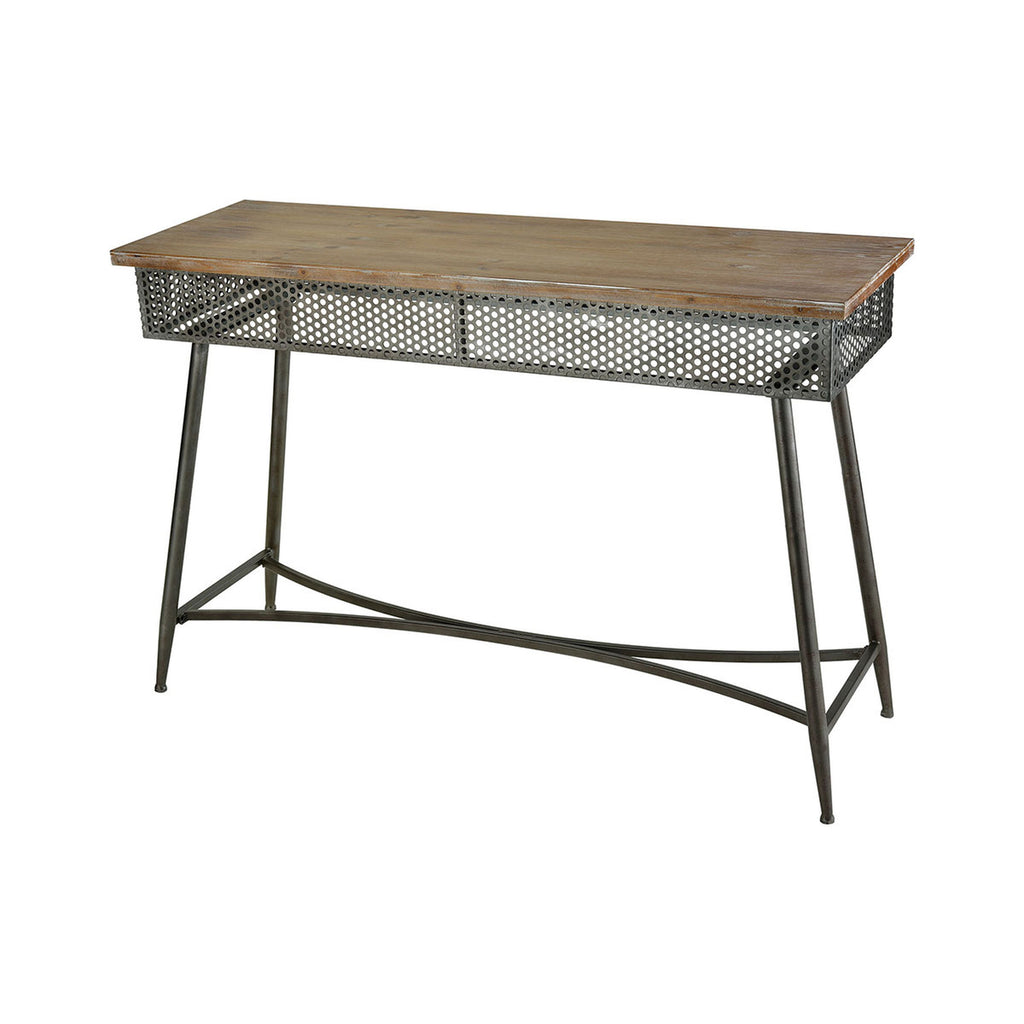 Perf Console Table - Dark Pewter