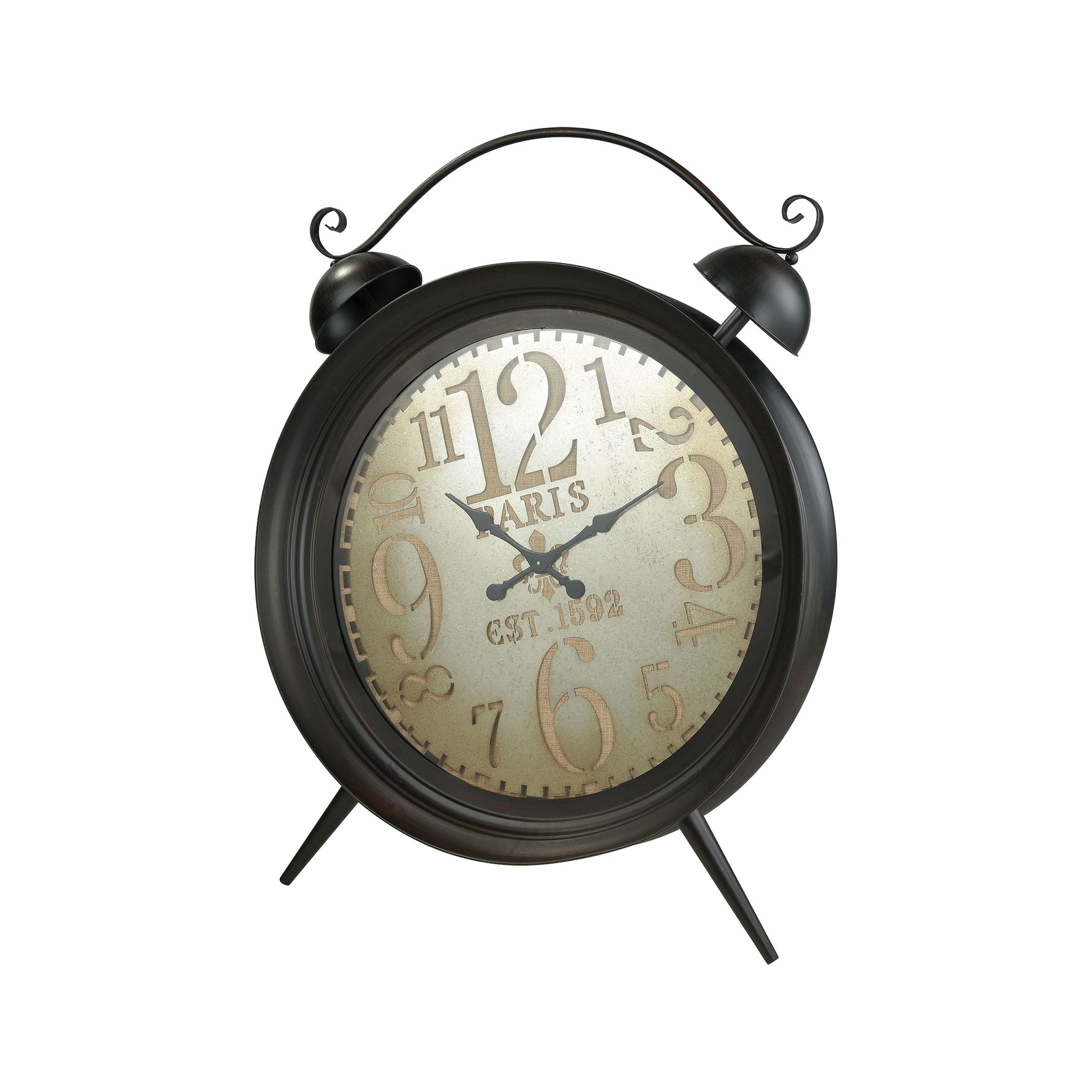 Picpus Clock - Dark Bronze