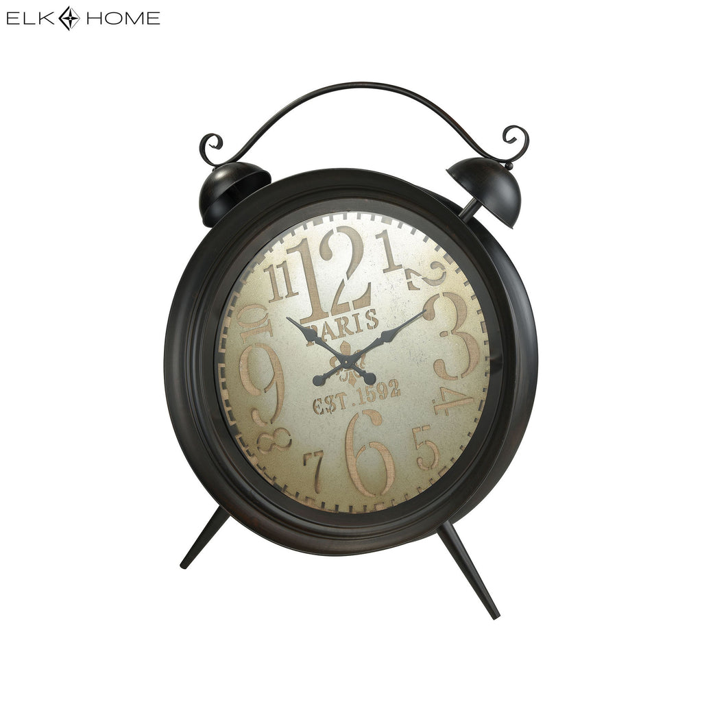 Picpus Clock - Dark Bronze