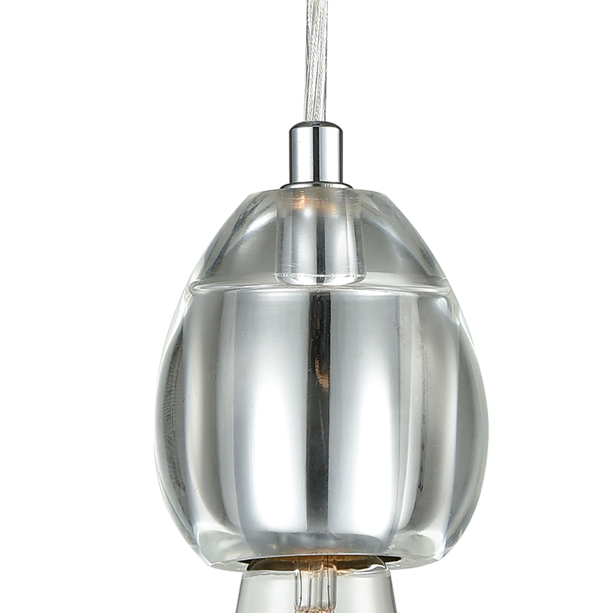 Socketholder 3'' Wide 1-Light Mini Pendant - Polished Chrome 1