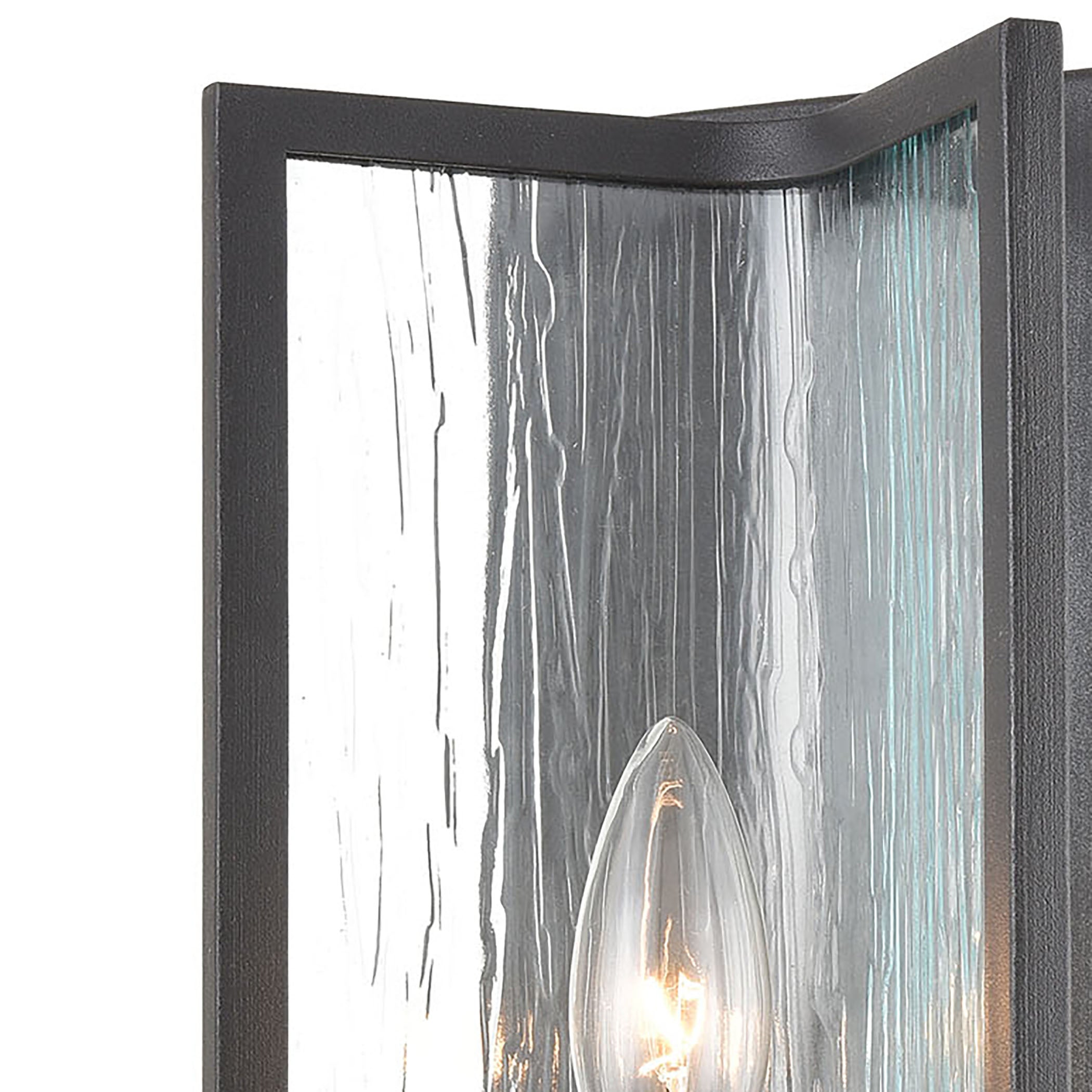 Inversion 14'' High 1-Light Sconce - Charcoal