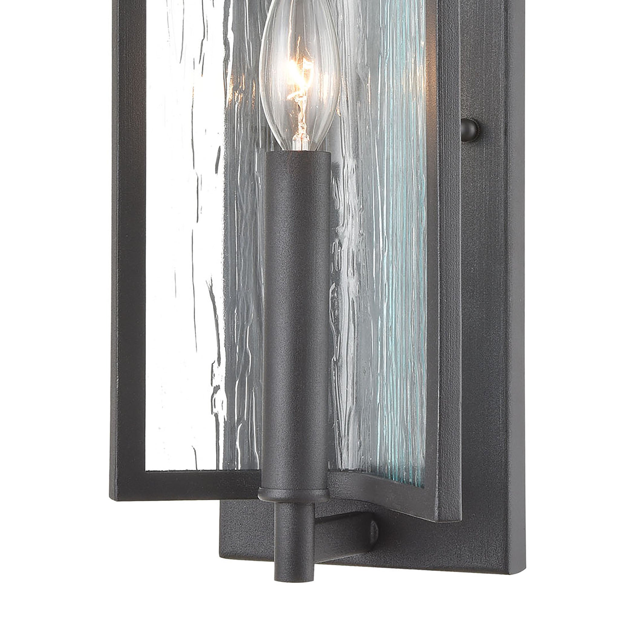 Inversion 14'' High 1-Light Sconce - Charcoal