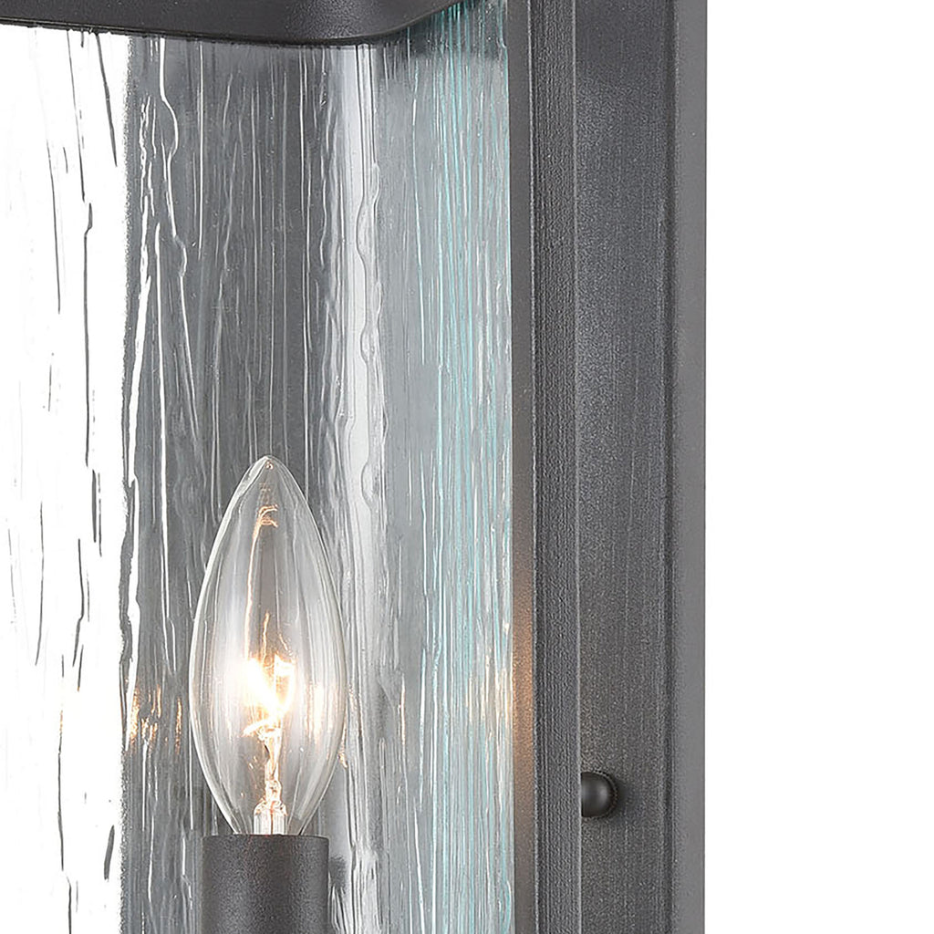 Inversion 14'' High 1-Light Sconce - Charcoal