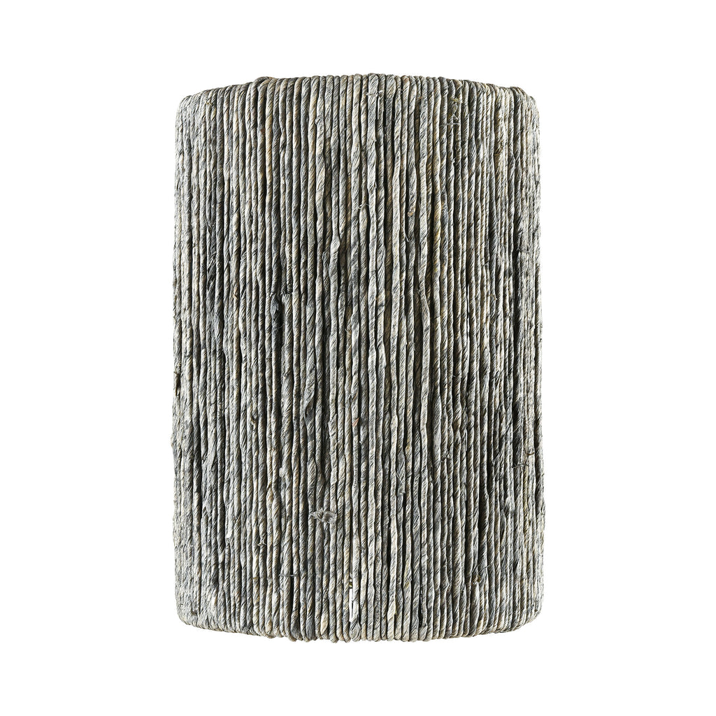 Abaca 13'' High 2-Light Sconce - Polished Nickel