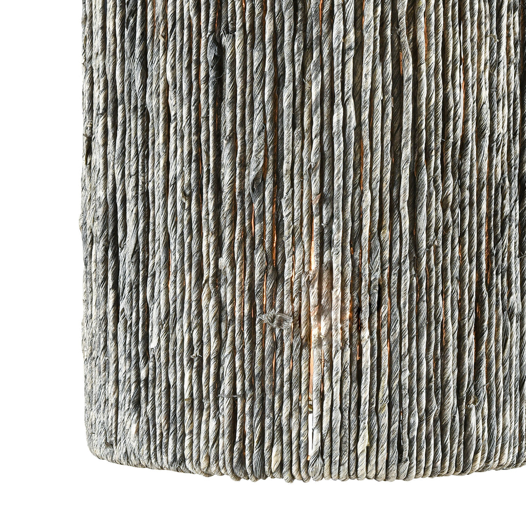 Abaca 13'' High 2-Light Sconce - Polished Nickel