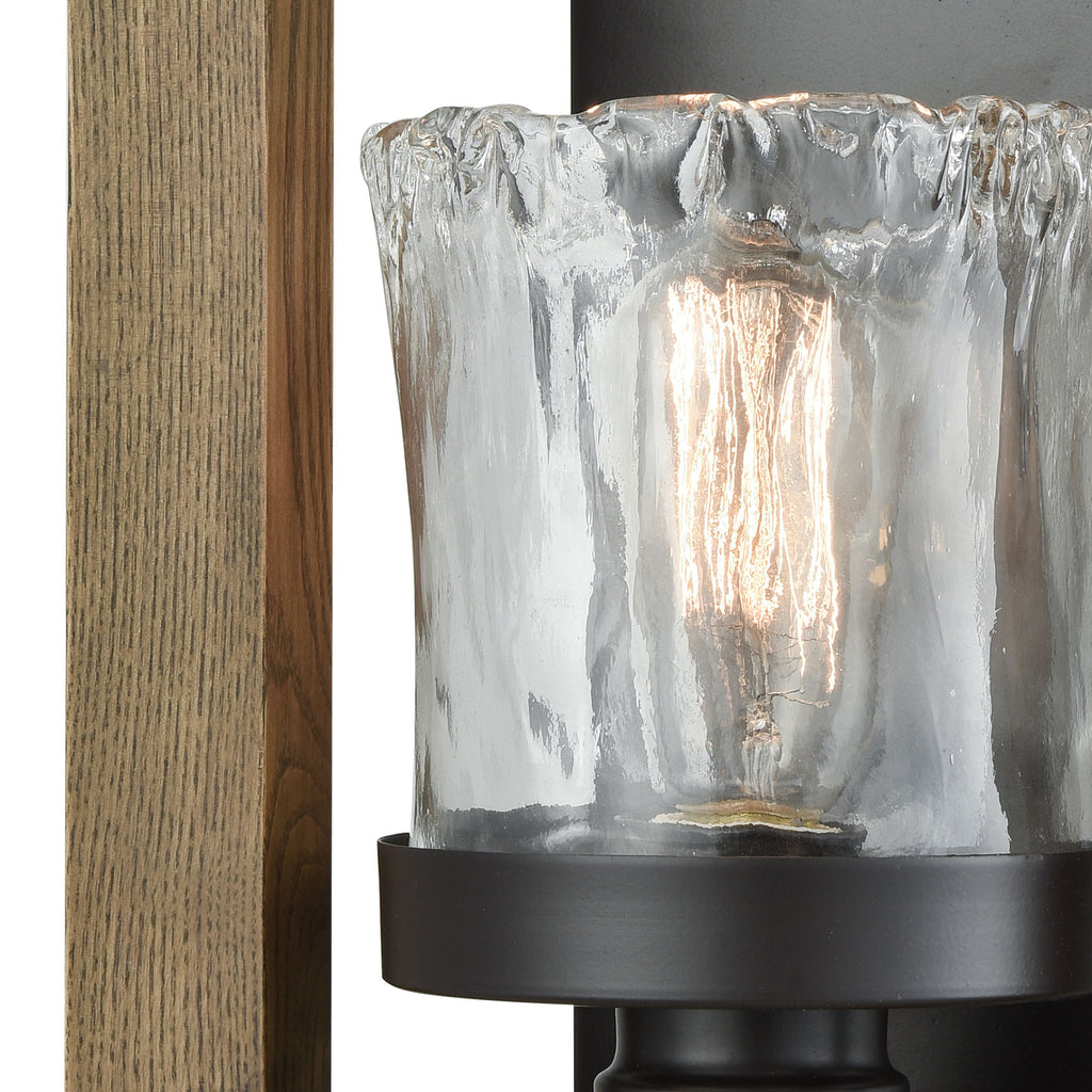 Timberwood 13'' High 1-Light Sconce - Oil Rubbed Bronze