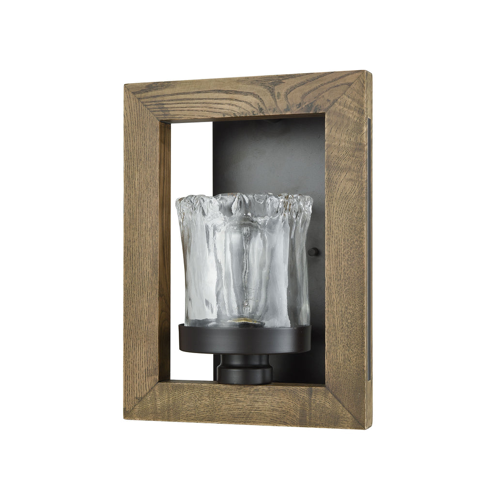 Timberwood 13'' High 1-Light Sconce - Oil Rubbed Bronze