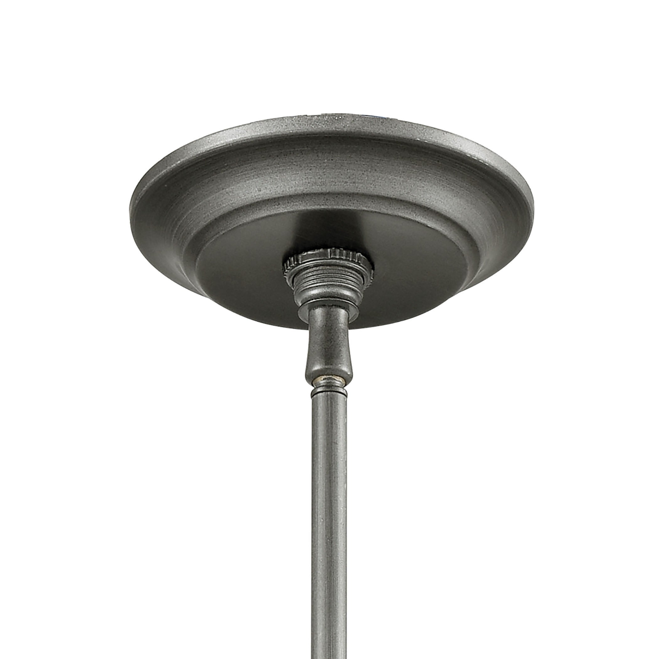 Sturgis 7'' Wide 1-Light Mini Pendant - Weathered Zinc