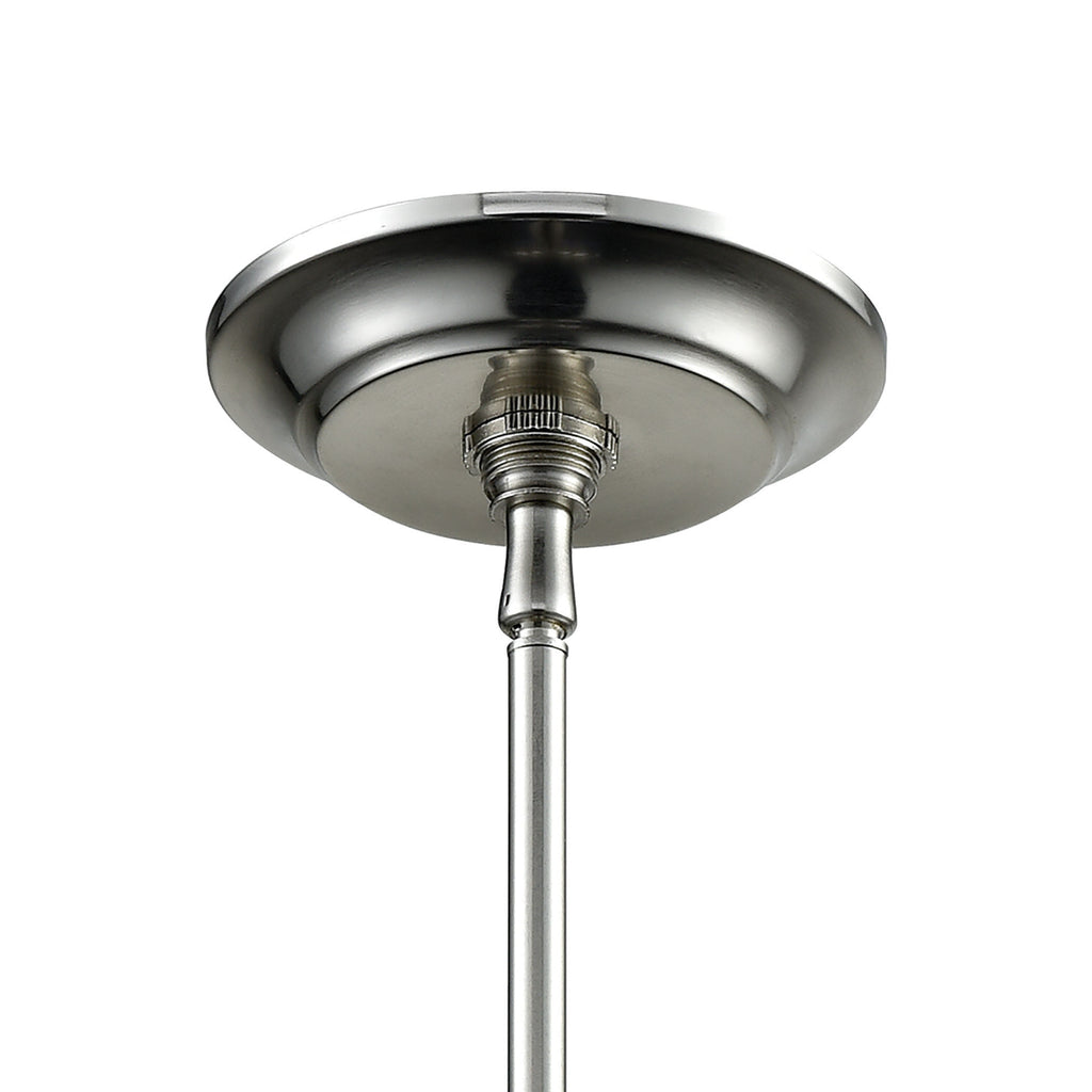 Sturgis 7'' Wide 1-Light Mini Pendant - Satin Nickel