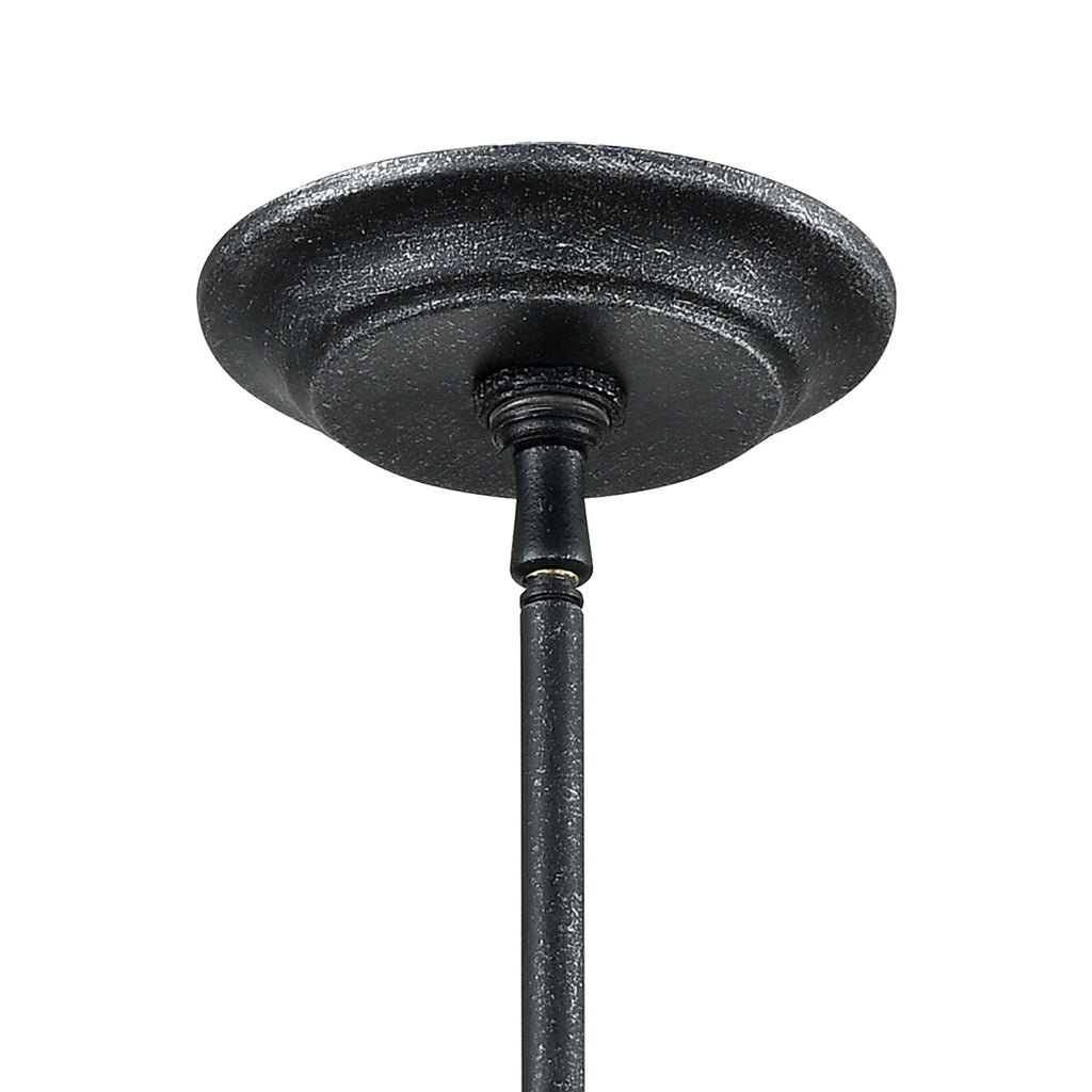 Sturgis 7'' Wide 1-Light Mini Pendant - Silvered Graphite