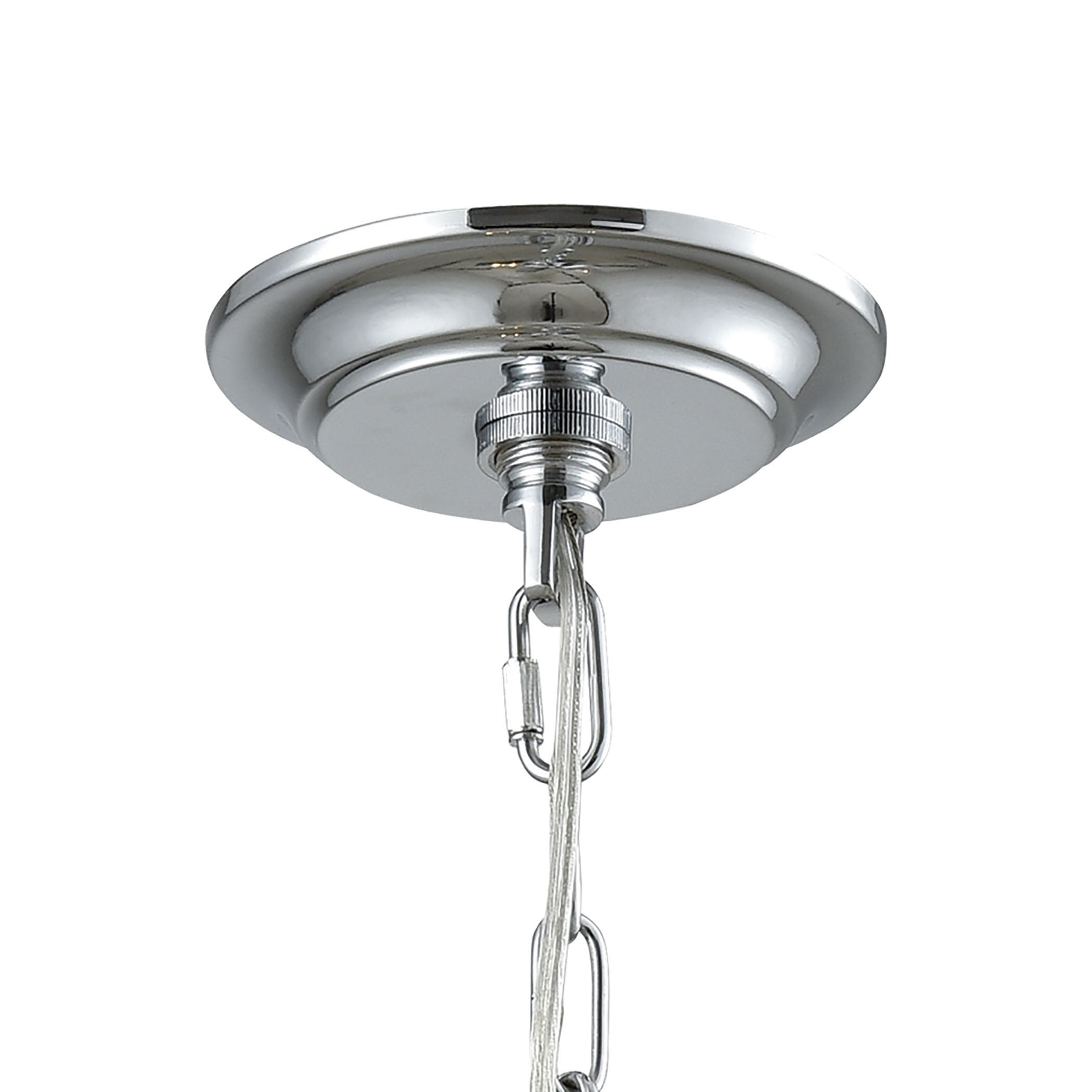 Anguluxe 14'' Wide 1-Light Pendant - Polished Chrome