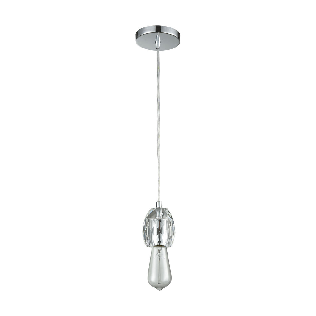 Socketholder 3'' Wide 1-Light Mini Pendant - Polished Chrome 2