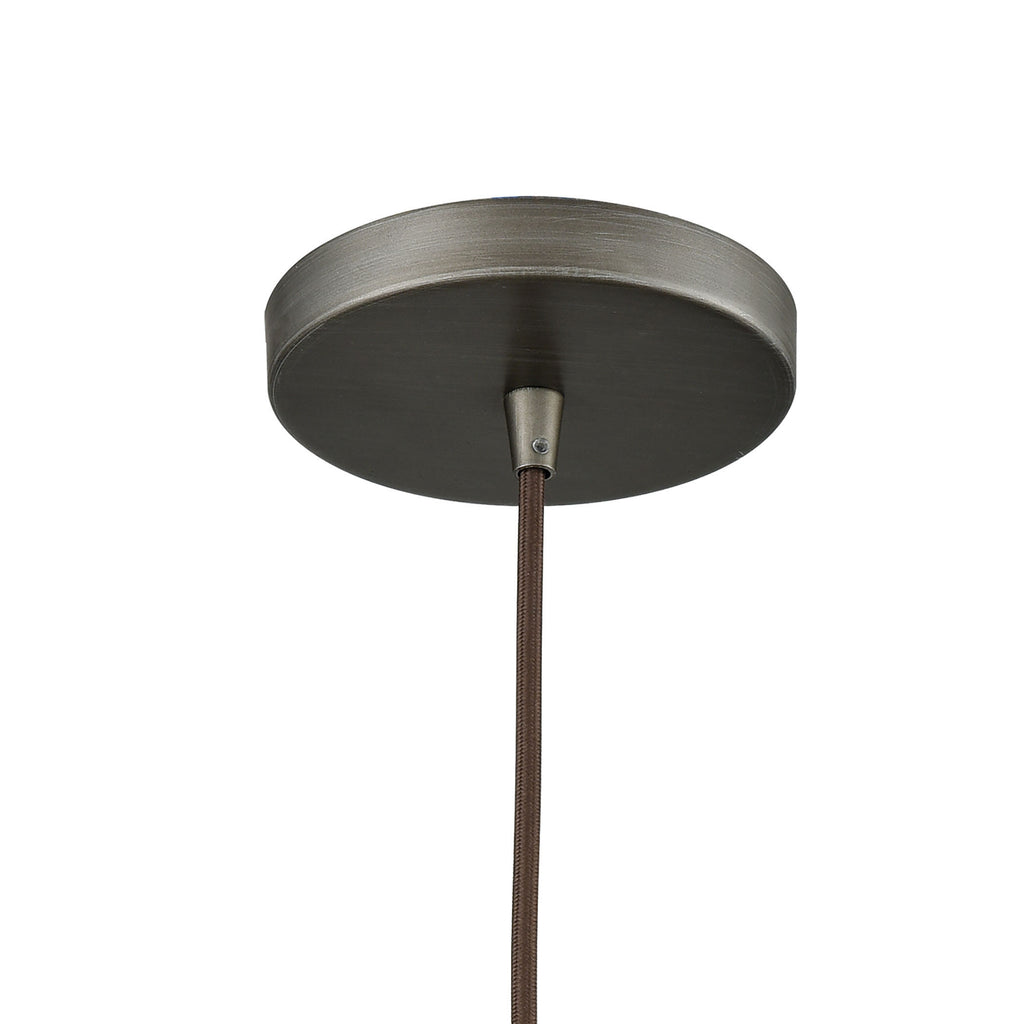 Socketholder 2'' Wide 1-Light Mini Pendant - Weathered Zinc