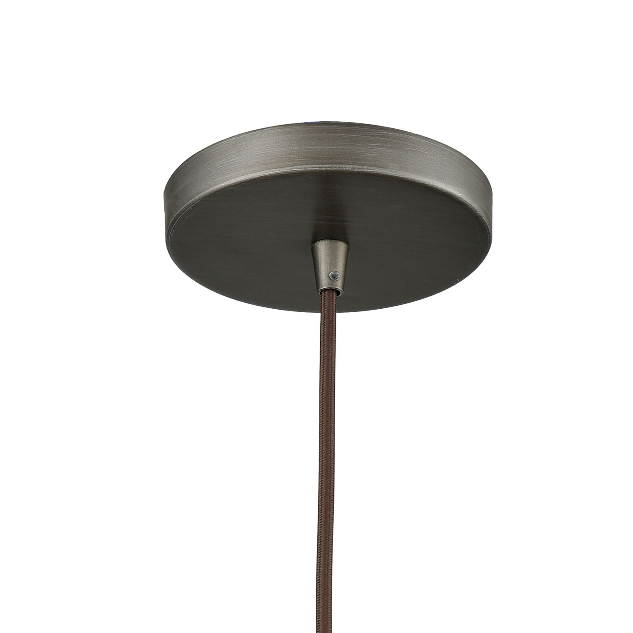 Socketholder 2'' Wide 1-Light Mini Pendant - Weathered Zinc