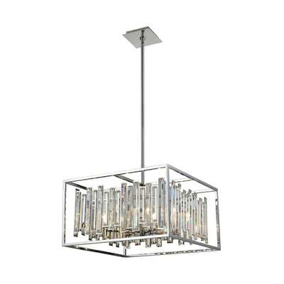 Rivona 21'' Wide 6-Light Chandelier - Polished Chrome
