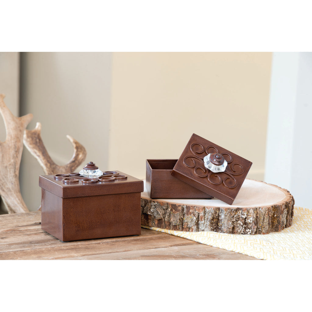 Montana Box - Set of 2 Brown