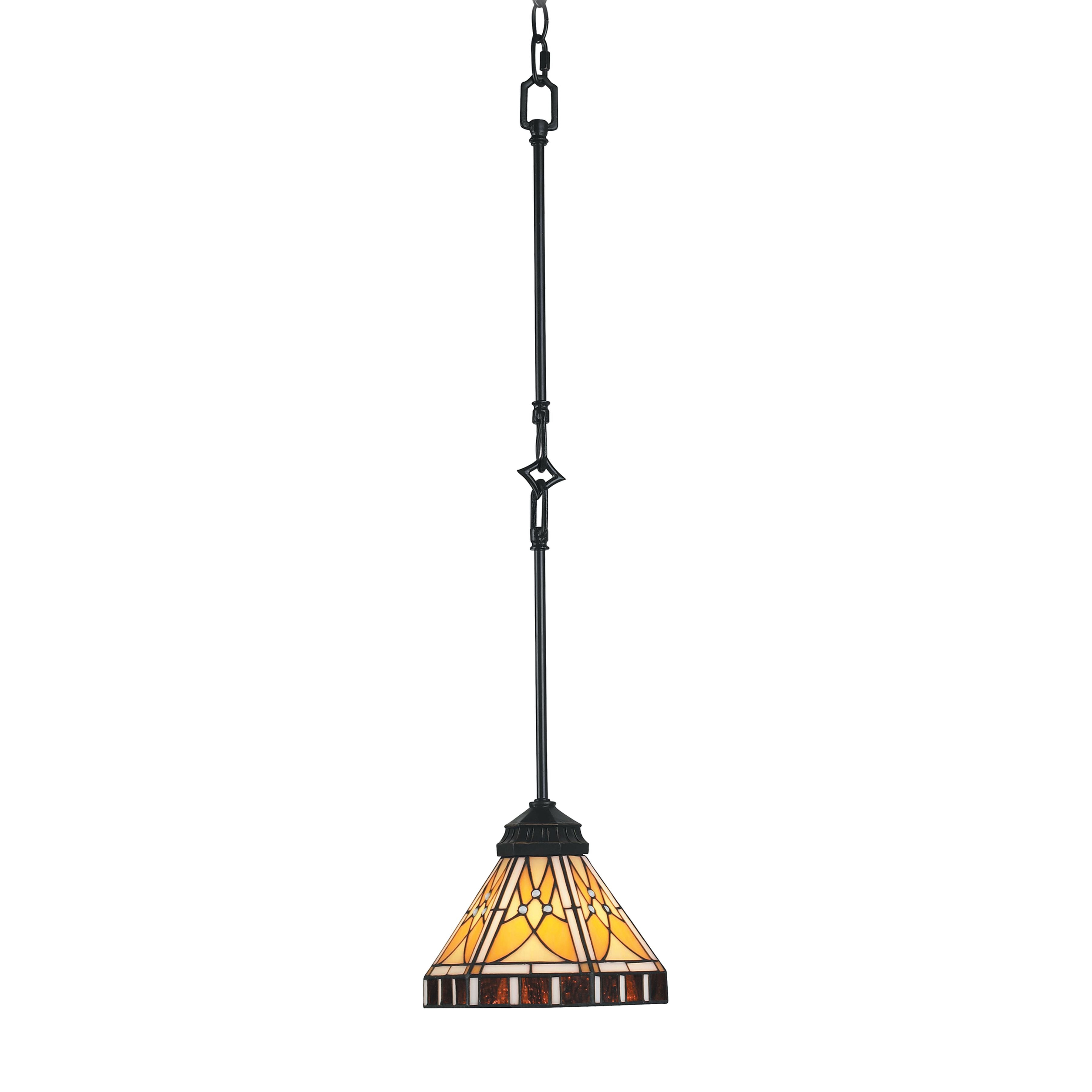 Empress 9'' Wide 1-Light Mini Pendant - Golden Bronze