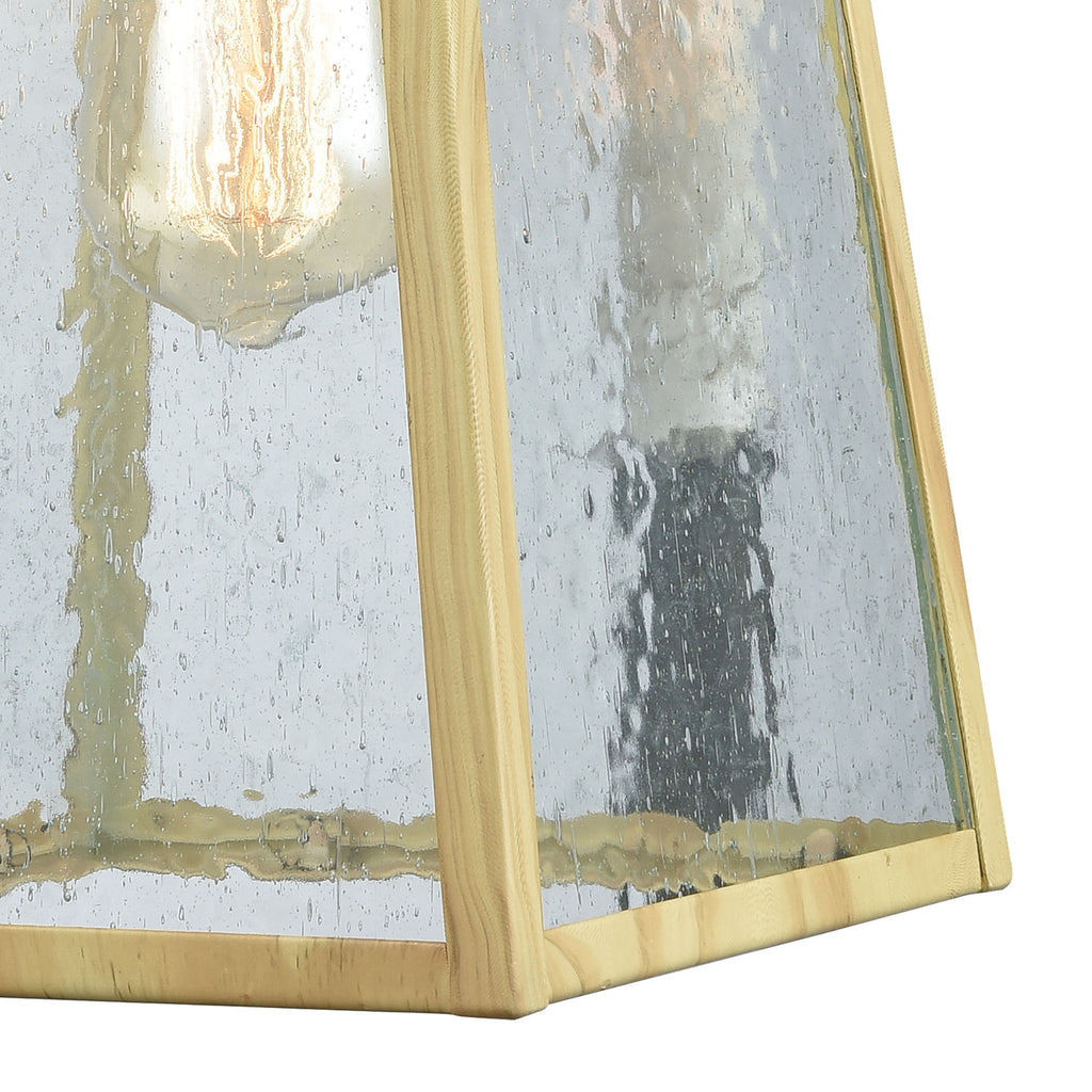 Meditterano 16'' High 1-Light Outdoor Sconce - Brown