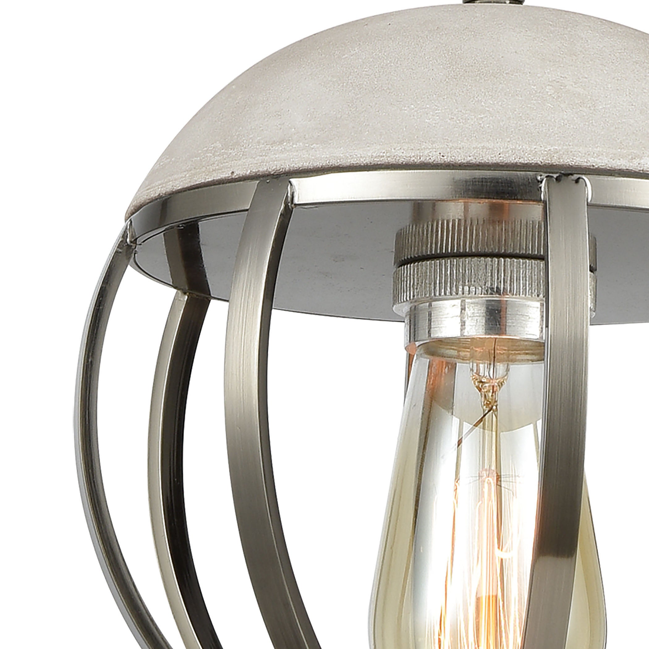 Urban Form 8'' Wide 1-Light Mini Pendant - Black