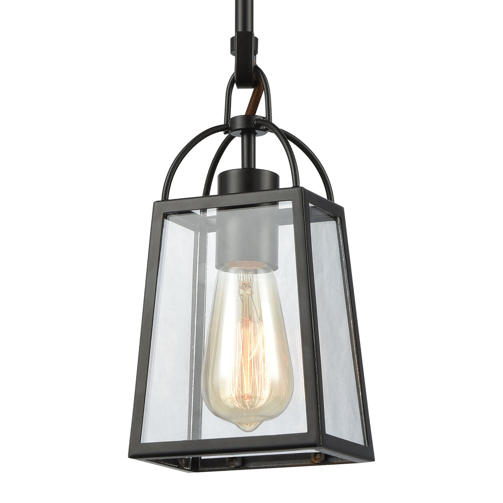 Barnside 5'' Wide 1-Light Mini Pendant - Oil Rubbed Bronze