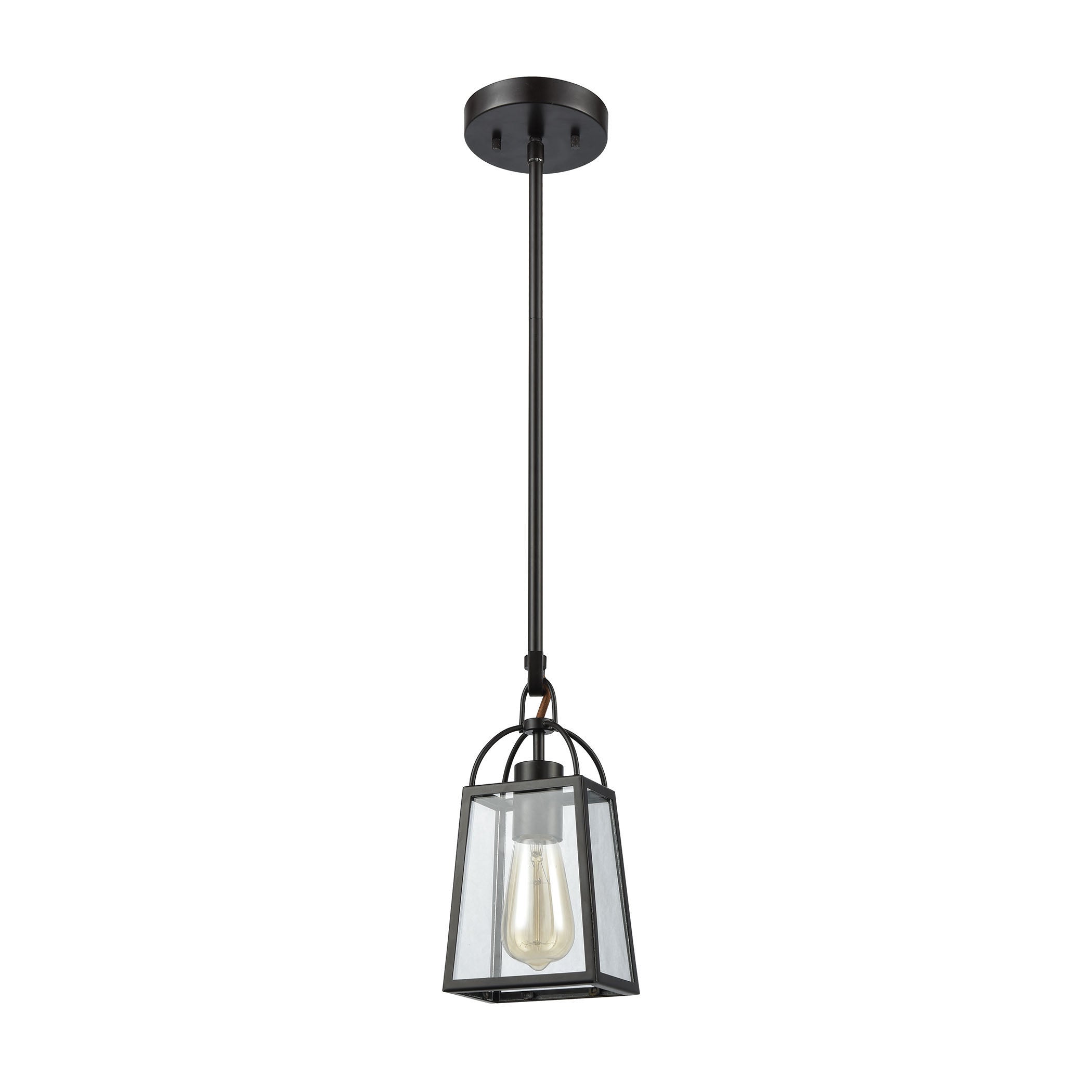 Barnside 5'' Wide 1-Light Mini Pendant - Oil Rubbed Bronze