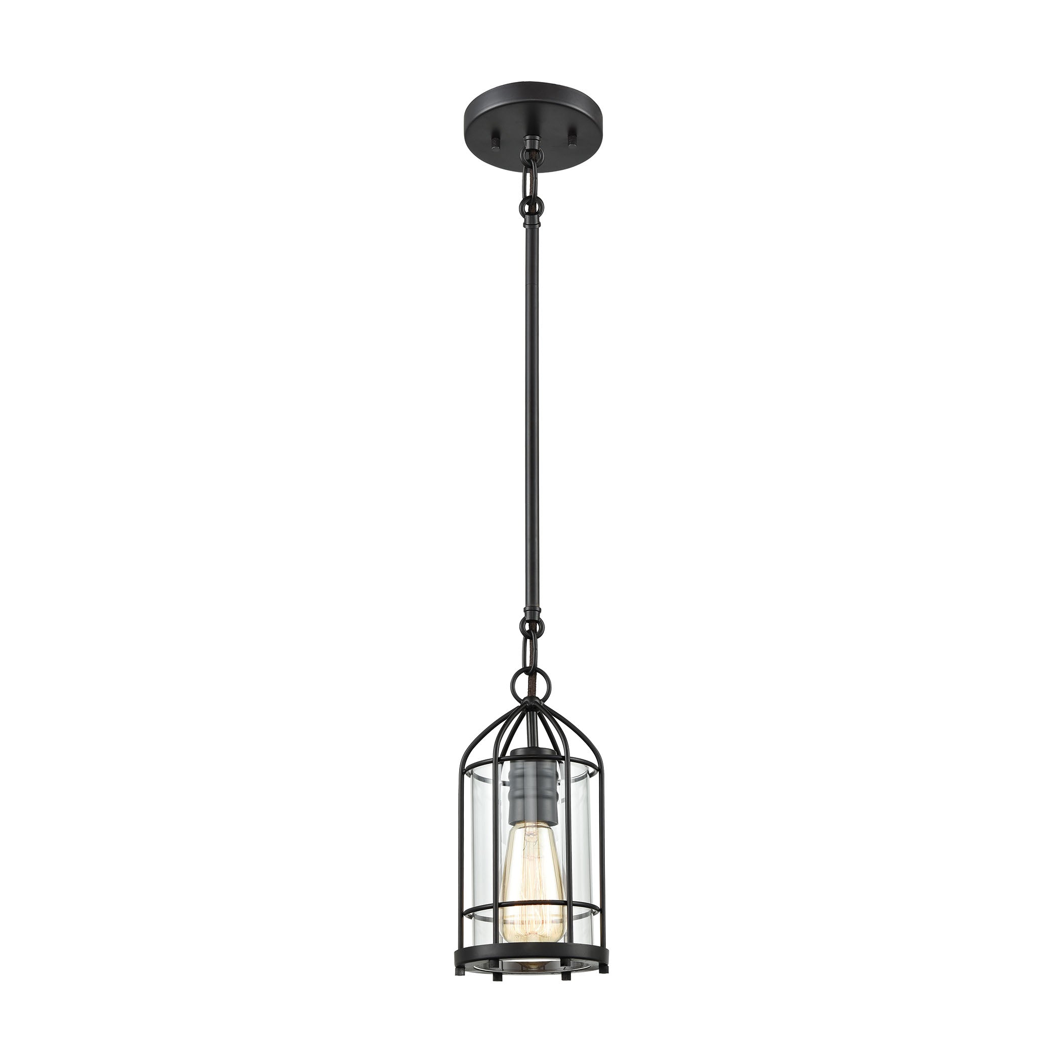Southwick 5'' Wide 1-Light Mini Pendant - Oil Rubbed Bronze
