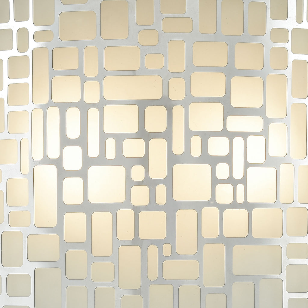 Hooper 8'' High 2-Light Outdoor Sconce - Silver