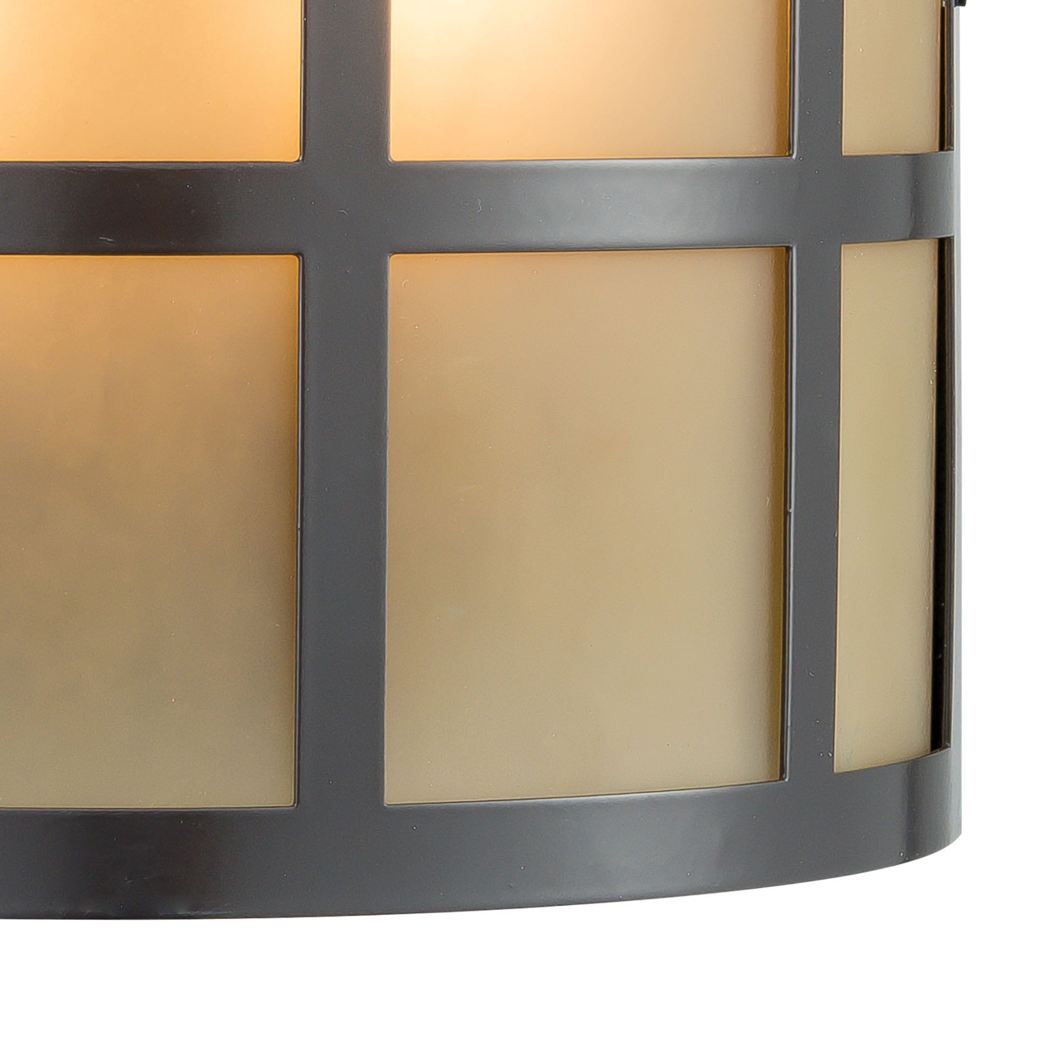 Hooper 8'' High 2-Light Outdoor Sconce - Oil Rubbed Bronze
