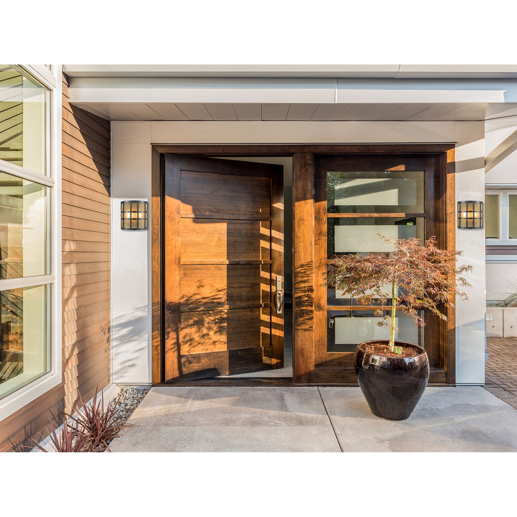 Hooper 8'' High 2-Light Outdoor Sconce - Oil Rubbed Bronze