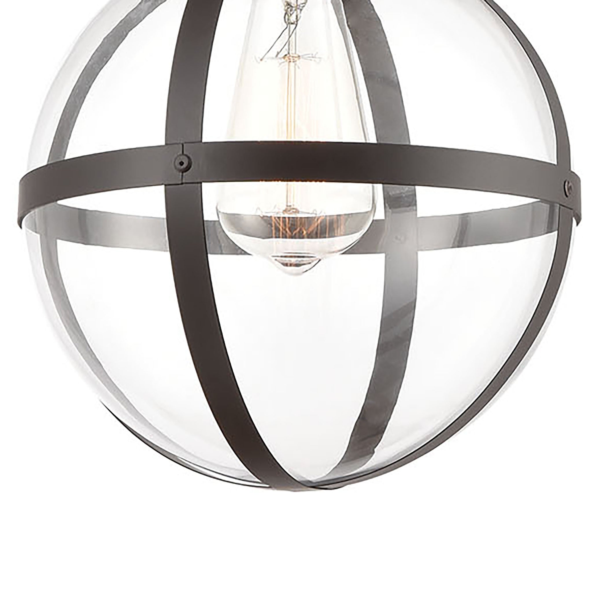 Cusp 9'' Wide 1-Light Mini Pendant - Oil Rubbed Bronze