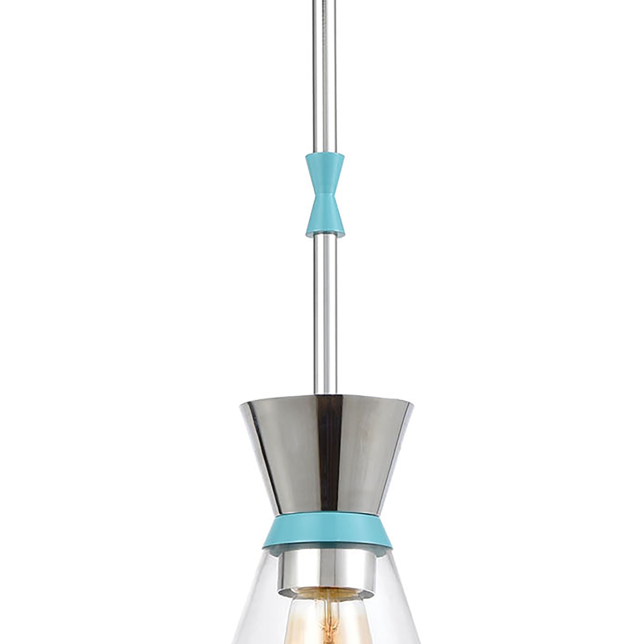 Modley 6'' Wide 1-Light Mini Pendant - Blue