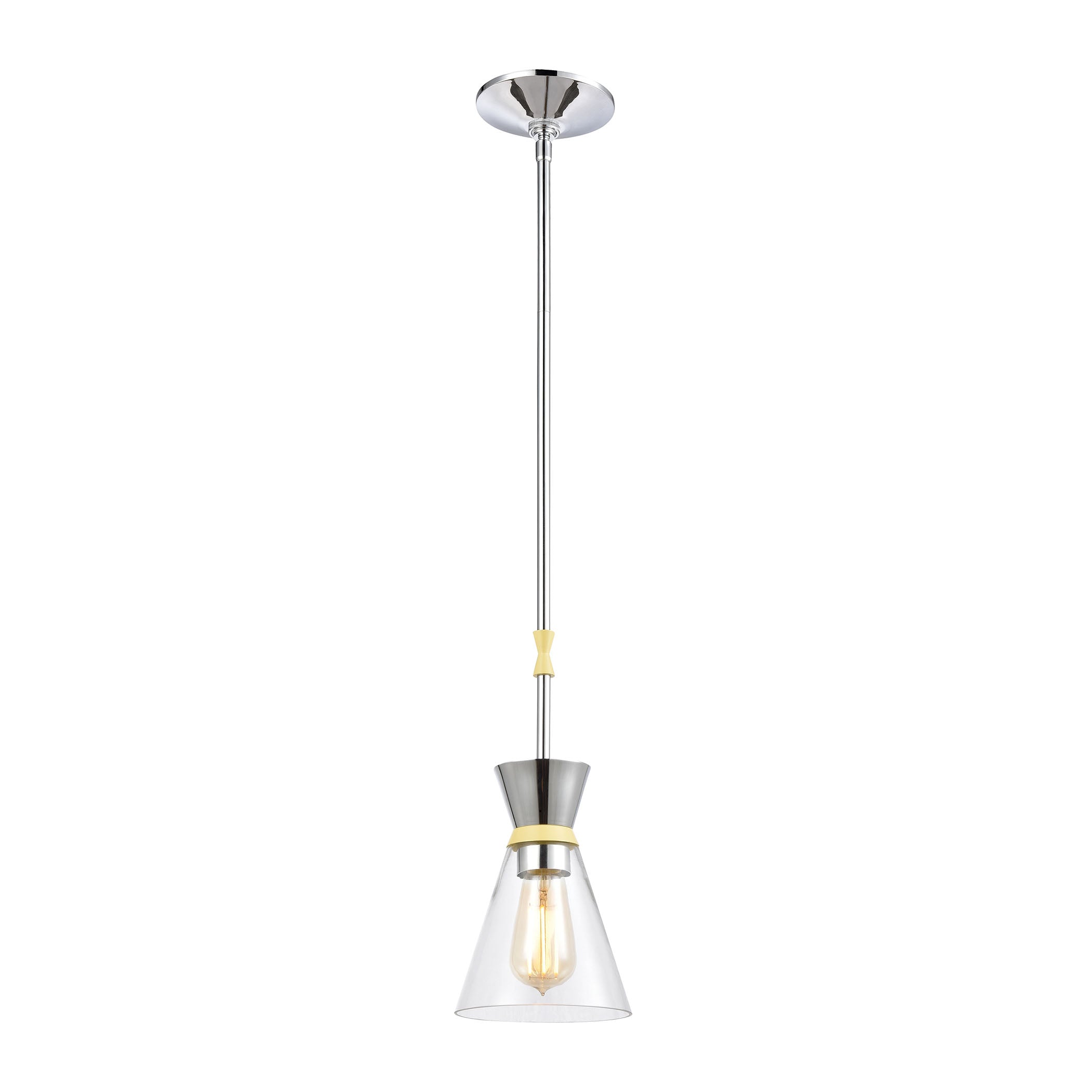 Modley 6'' Wide 1-Light Mini Pendant - Yellow