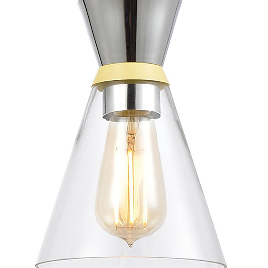 Modley 6'' Wide 1-Light Mini Pendant - Yellow