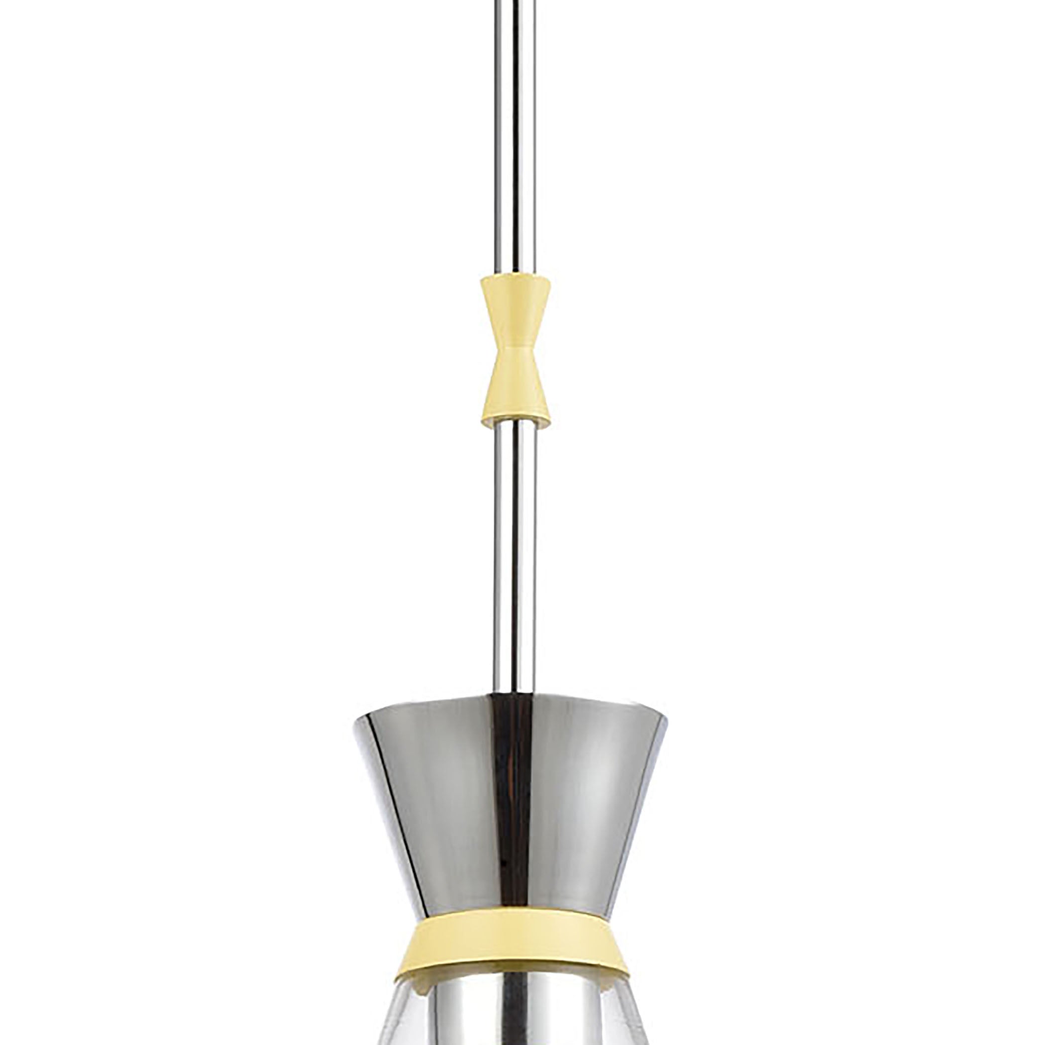 Modley 6'' Wide 1-Light Mini Pendant - Yellow