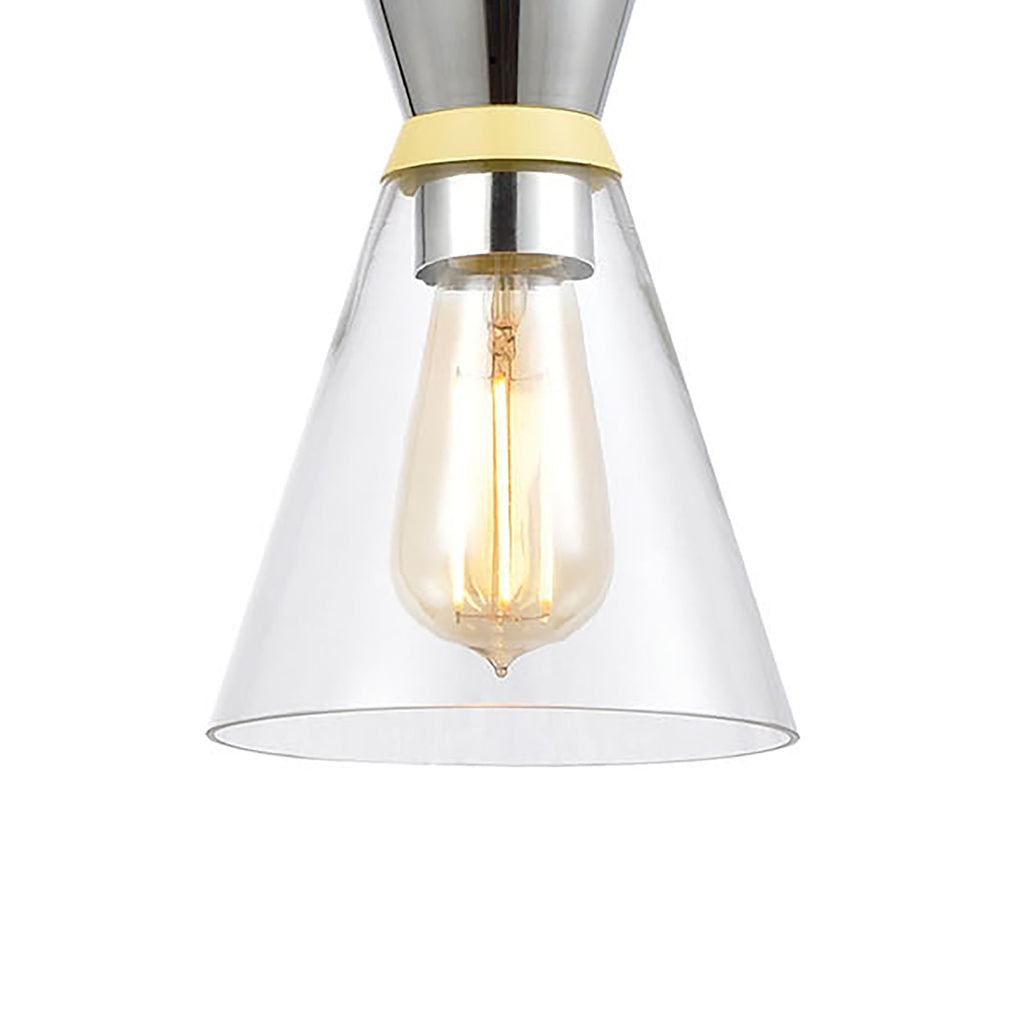 Modley 6'' Wide 1-Light Mini Pendant - Yellow