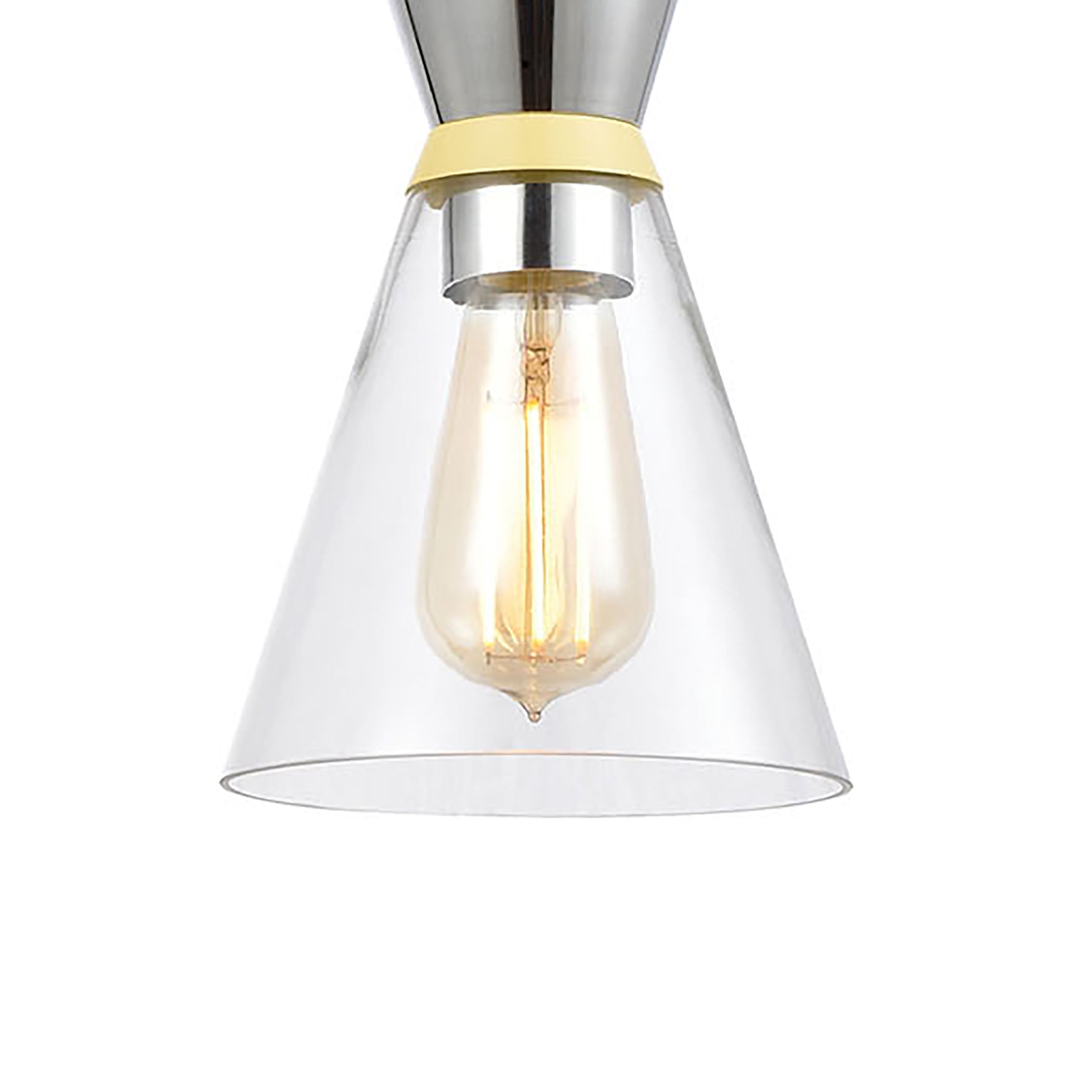 Modley 6'' Wide 1-Light Mini Pendant - Yellow