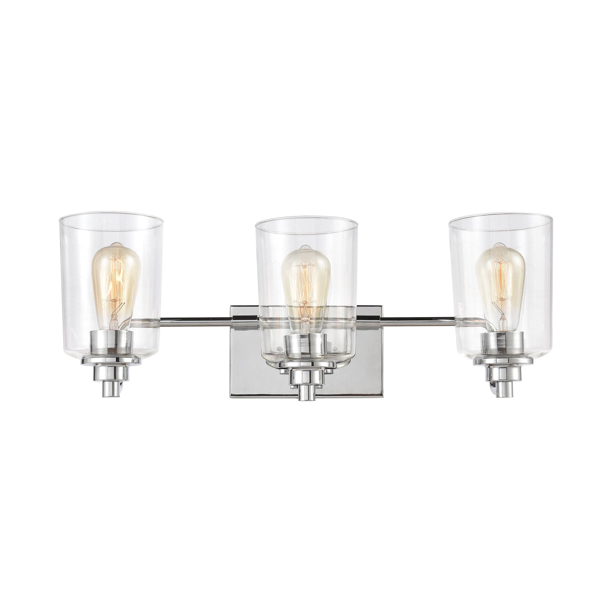 Robins 23'' Wide 3-Light Vanity Light - Polished Chrome