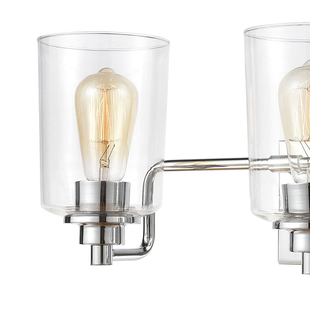 Robins 23'' Wide 3-Light Vanity Light - Polished Chrome