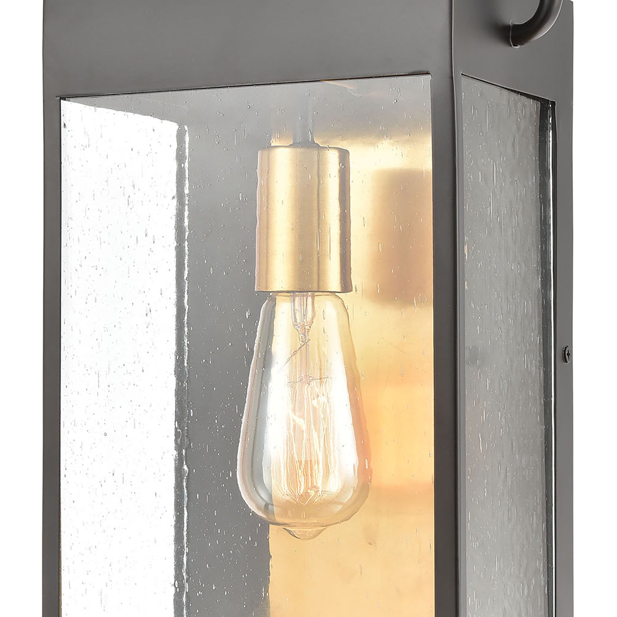Knowlton 17'' High 1-Light Outdoor Sconce - Matte Black