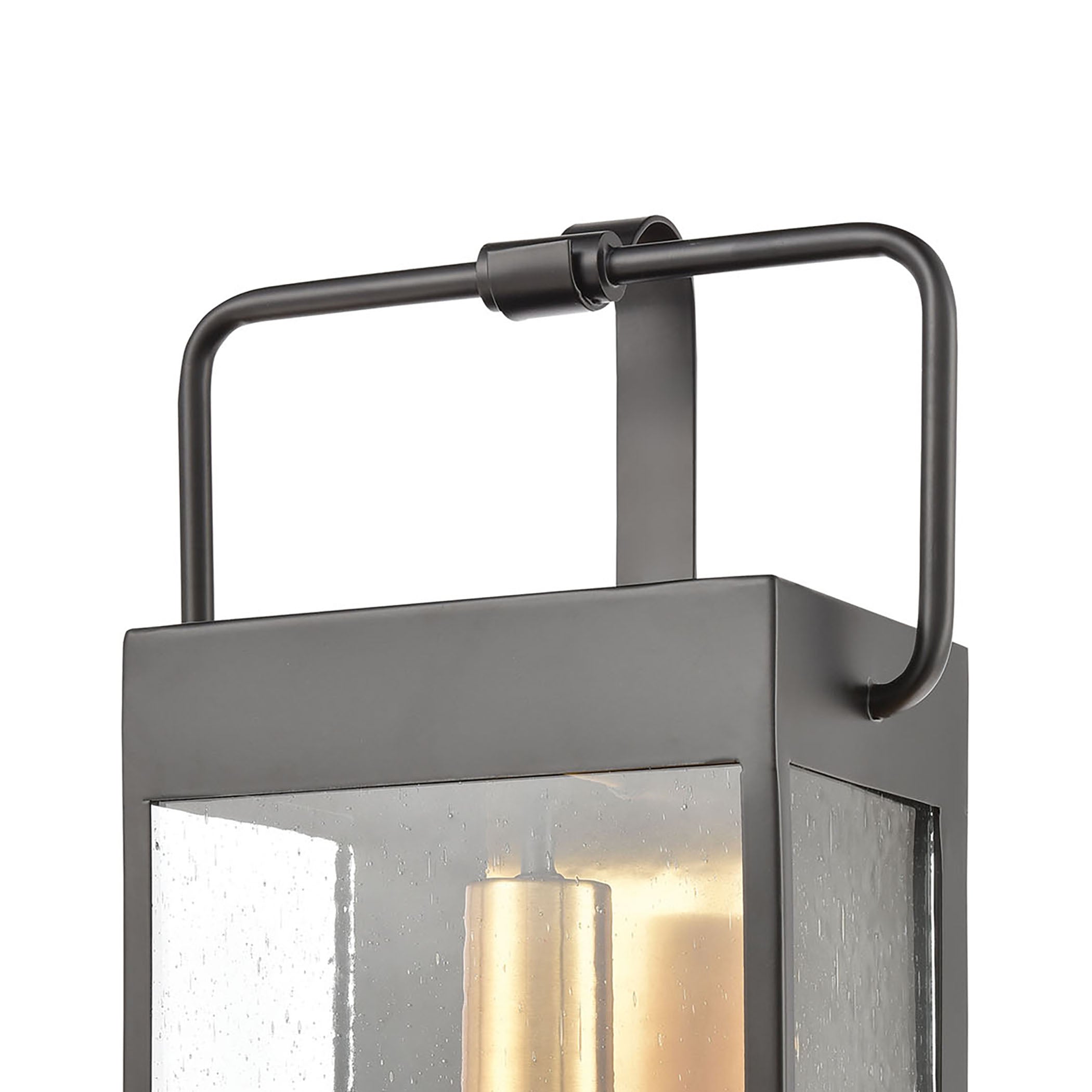 Knowlton 17'' High 1-Light Outdoor Sconce - Matte Black