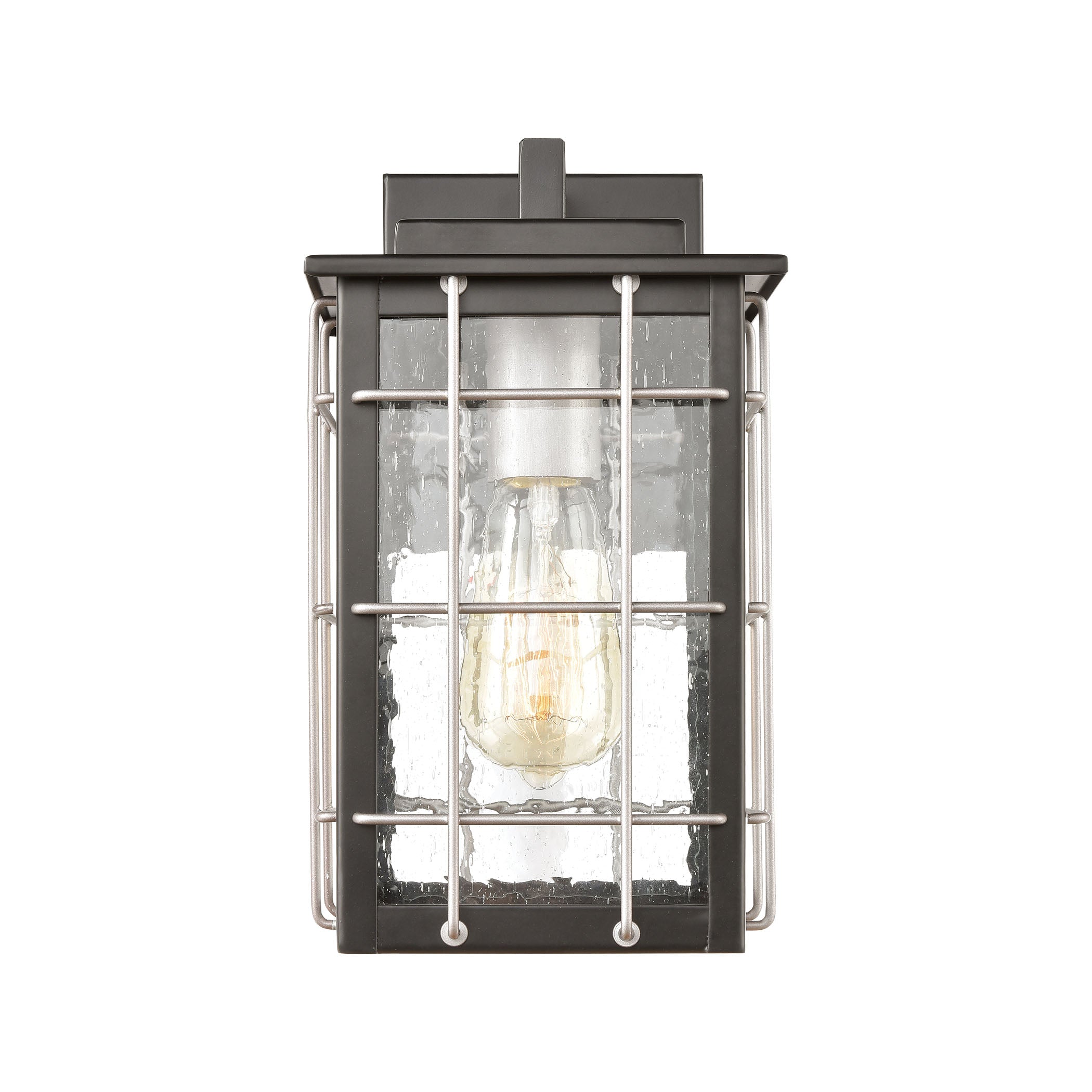 Brewster 11'' High 1-Light Outdoor Sconce - Matte Black