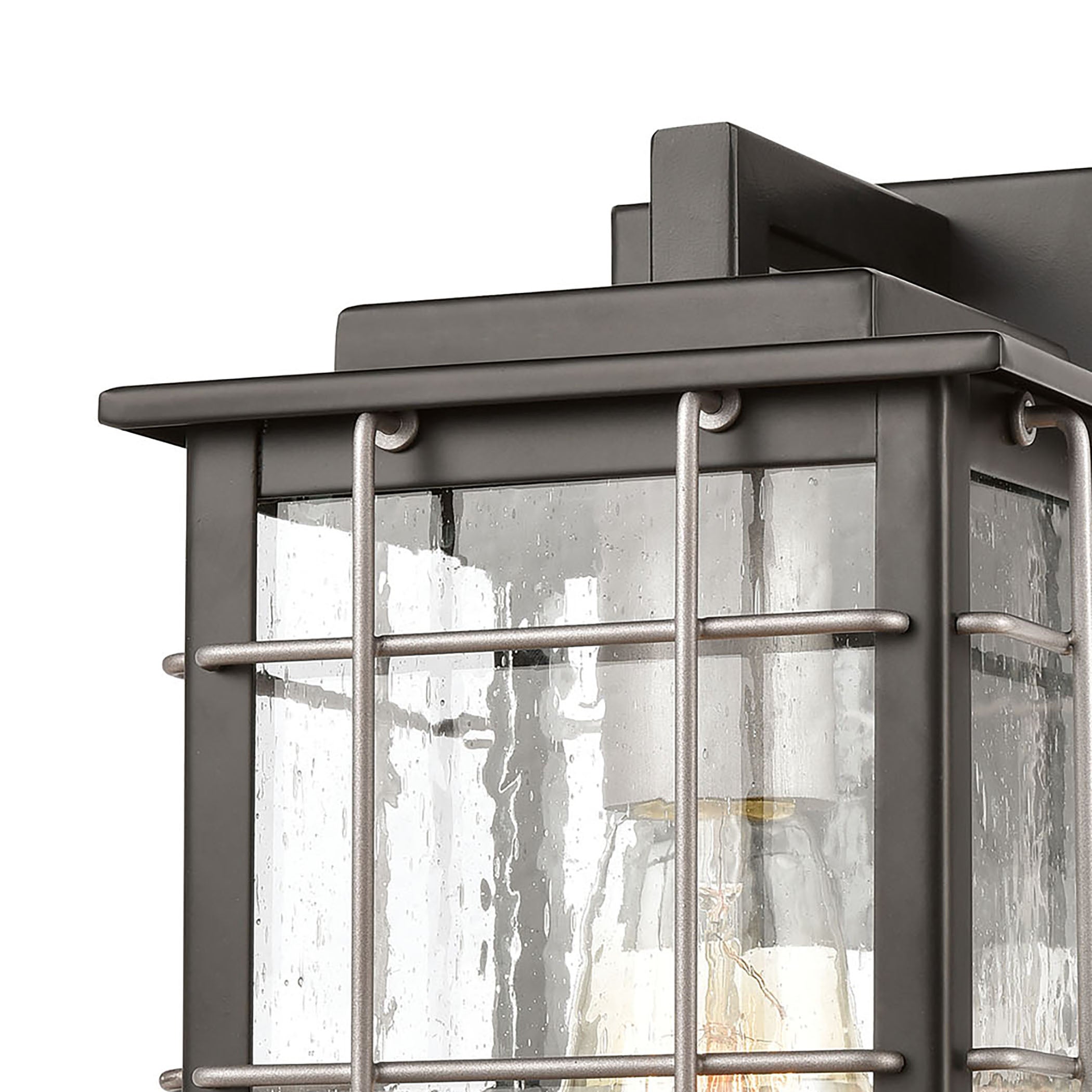 Brewster 11'' High 1-Light Outdoor Sconce - Matte Black